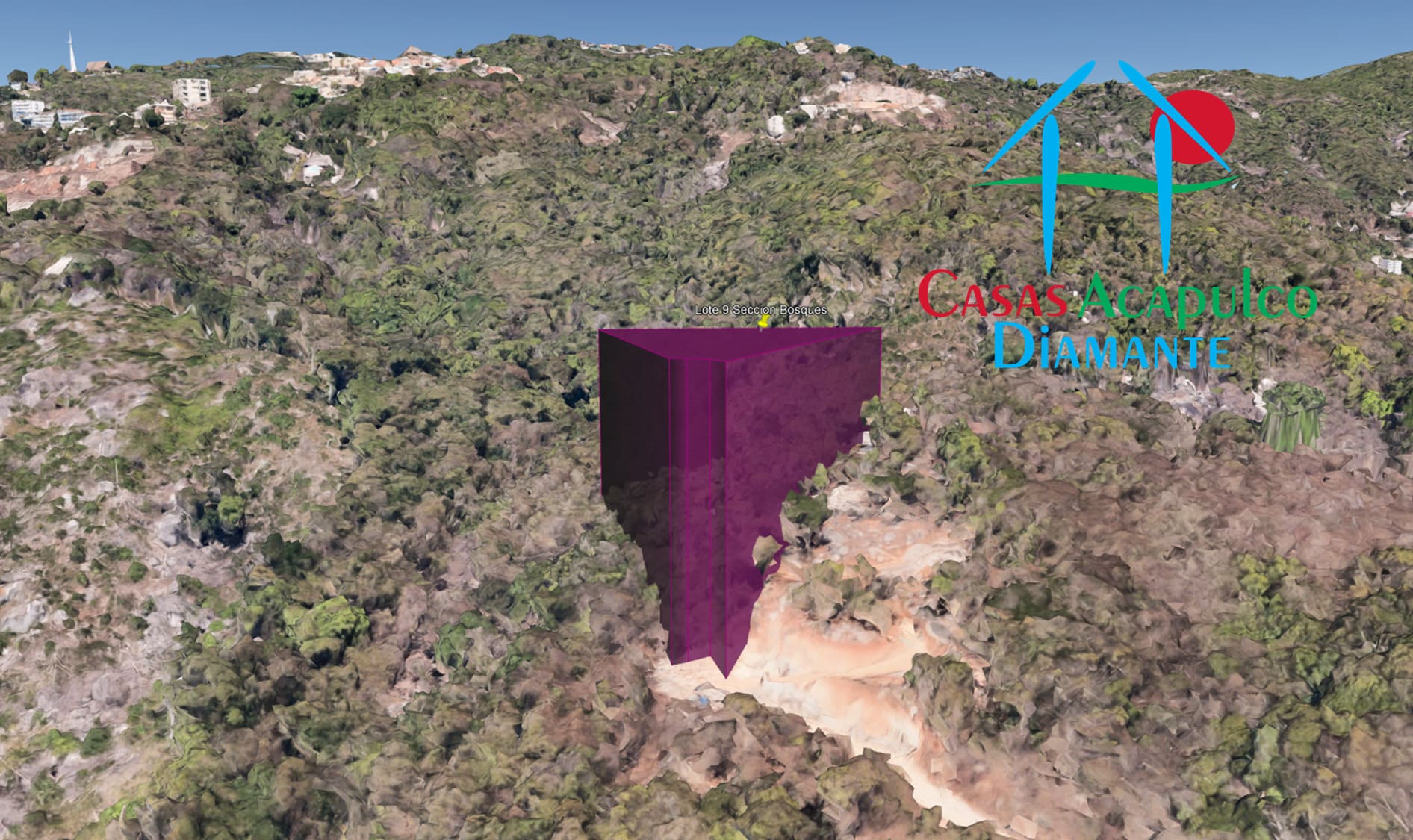 Terreno Brisas del Marqués Bosques lote 9 - Vista aérea 7