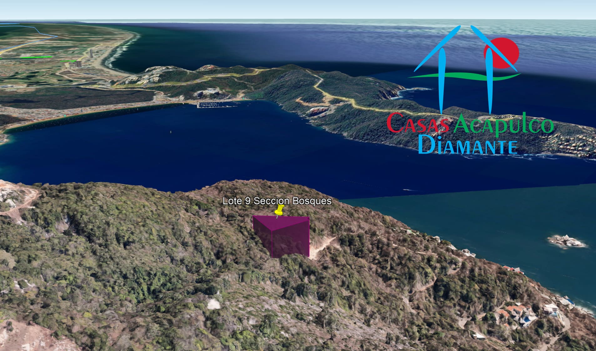 Terreno Brisas del Marqués Bosques lote 9 - Vista aérea 9