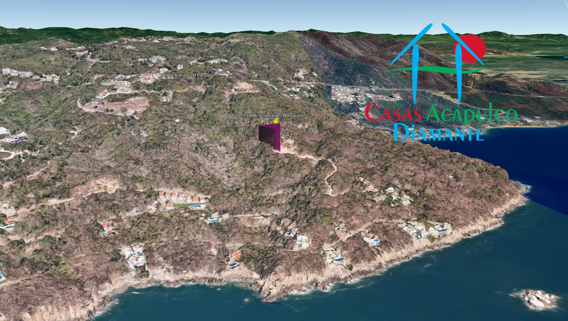 Terreno Brisas del Marqués Bosques lote 9 - Vista aérea 10