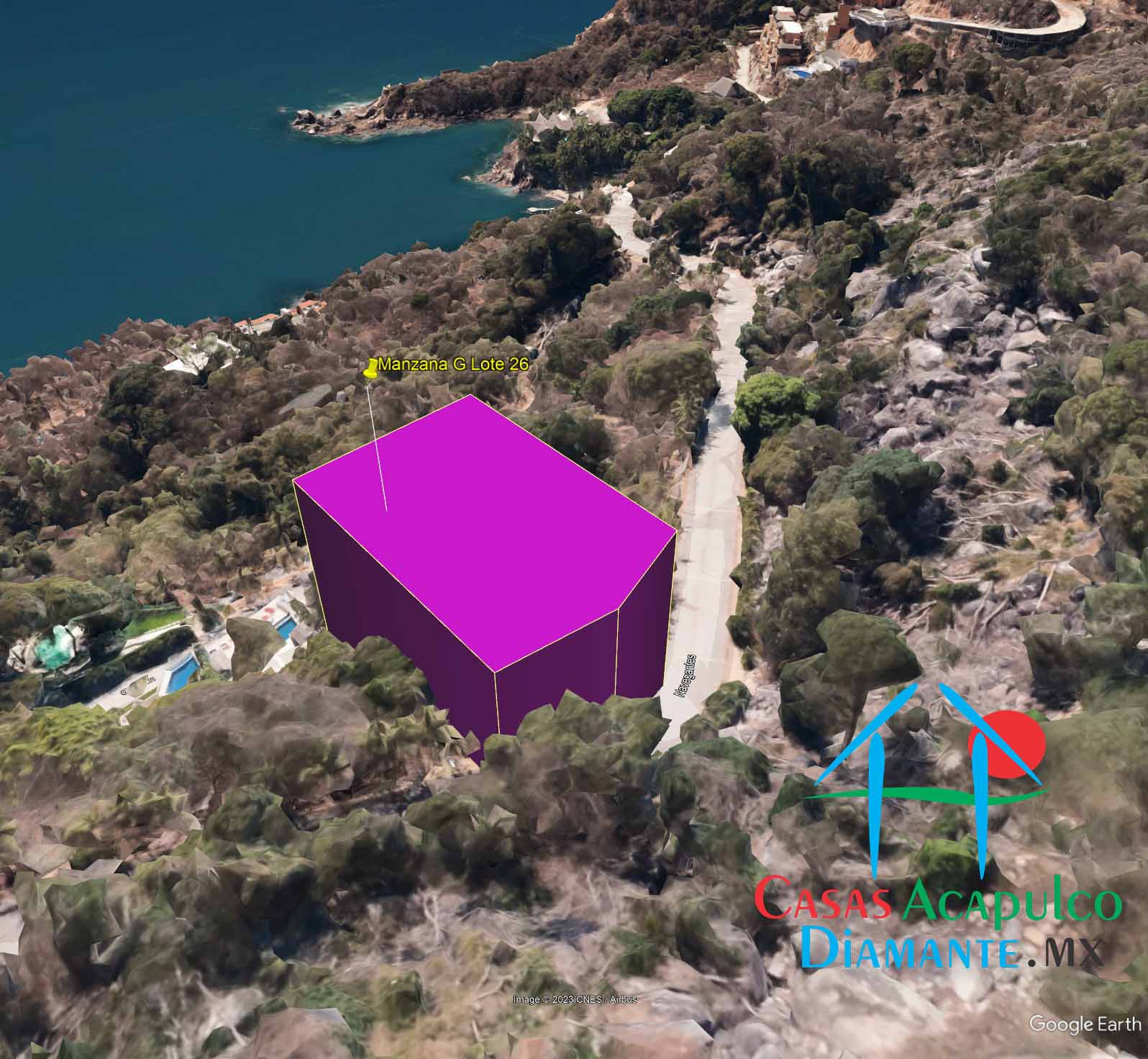 Terreno Brisas del Marqués Manzana G Lote 26  - Vista aérea 10