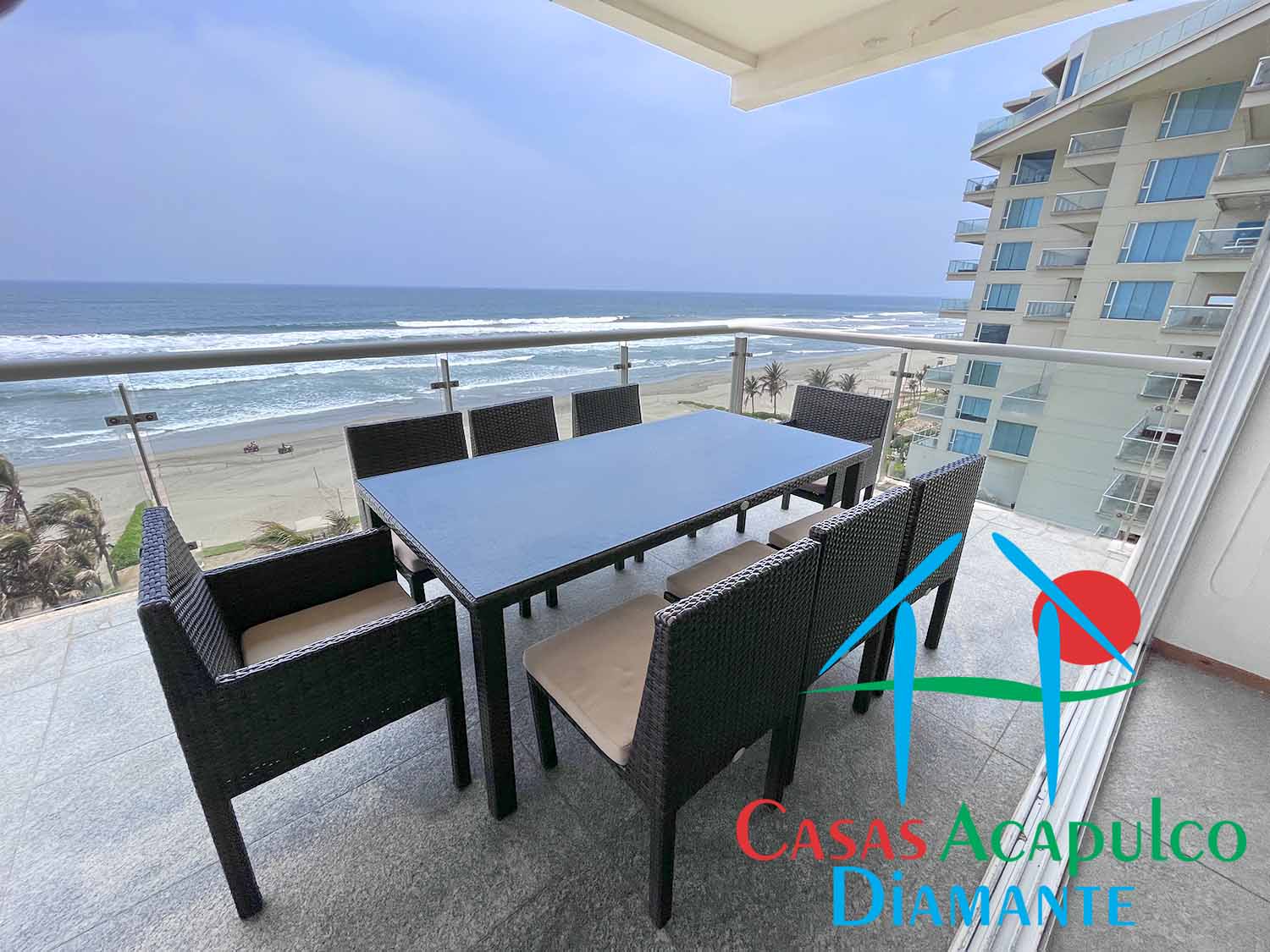 Ocean Front 609 - Terraza 1