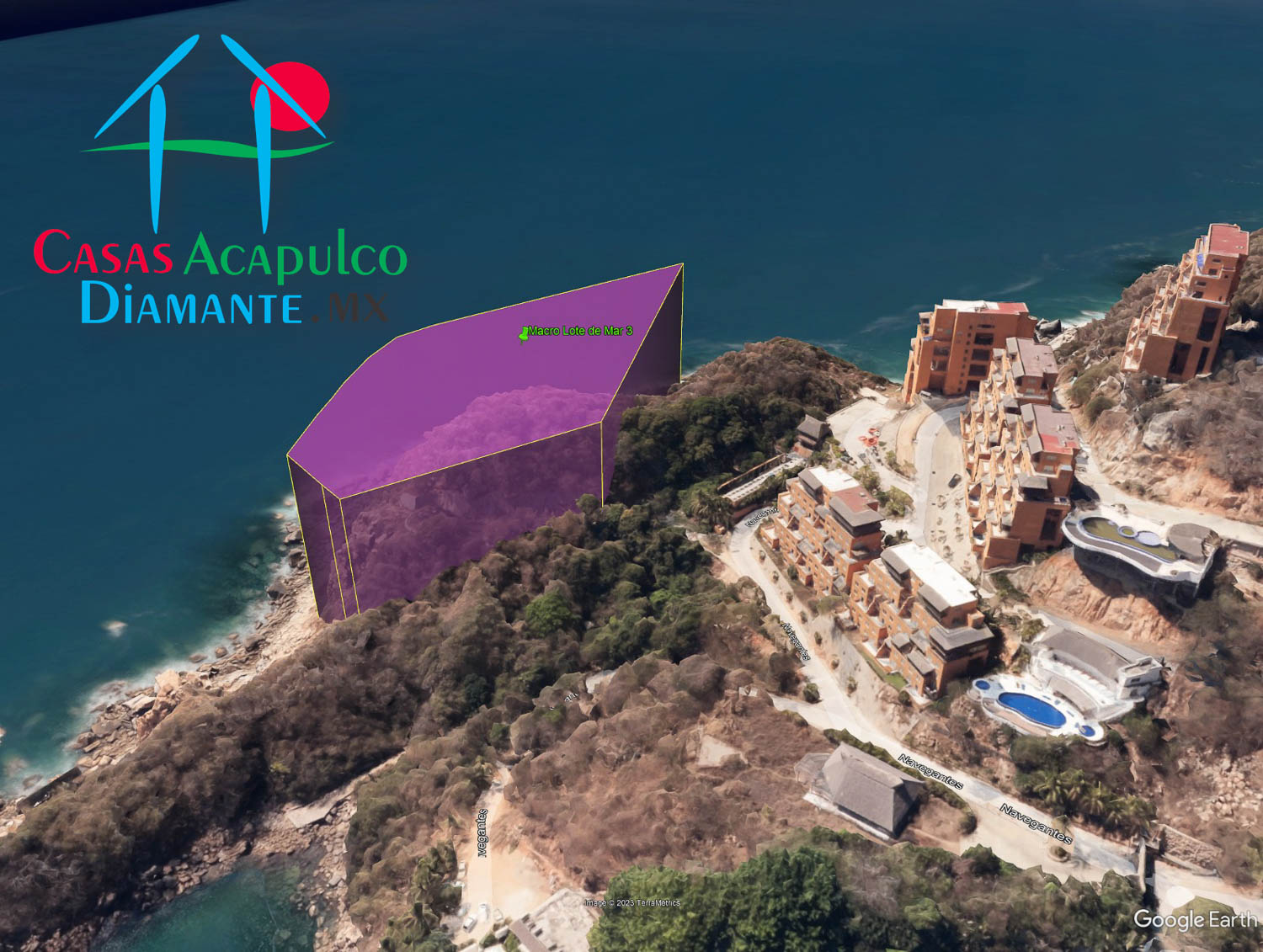 Terreno Brisas del Marqués Punta Sirena Macrolote 3 - Vista aérea 5