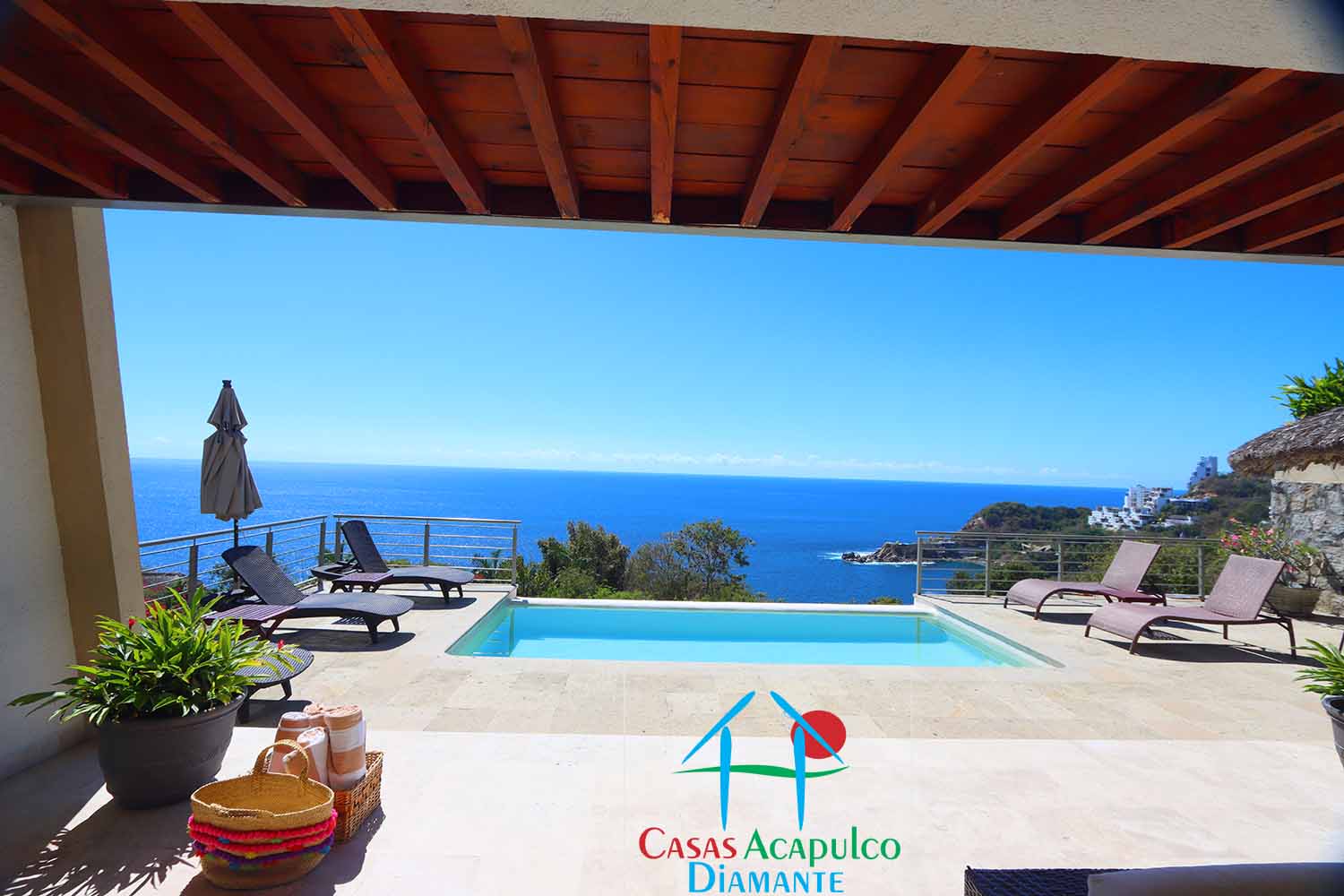 Brisas del Marqués Villa Marlin - Terraza con alberca 5