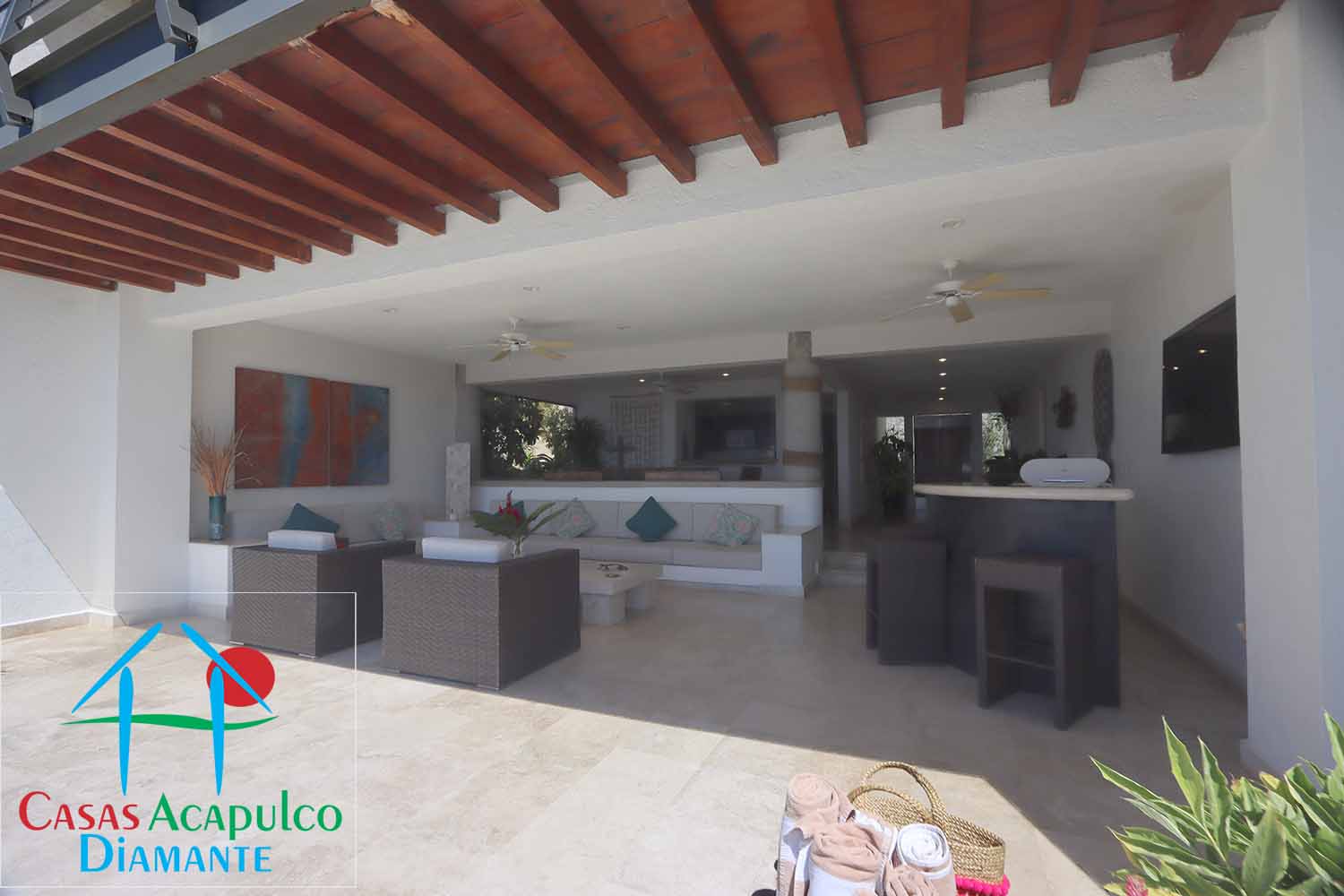 Brisas del Marqués Villa Marlin - Terraza con alberca 6