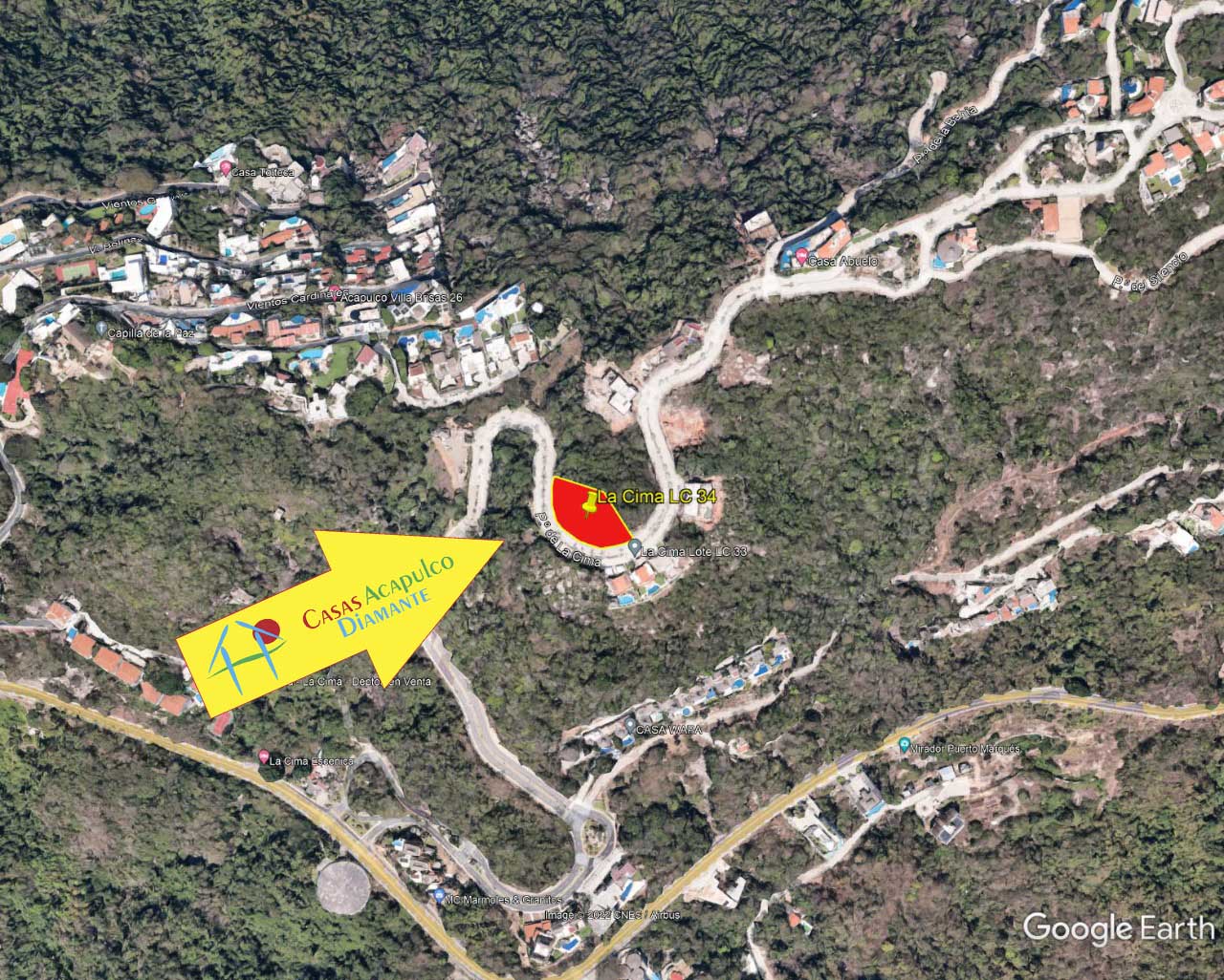 Terreno La Cima LC 34 - Vista aérea 1