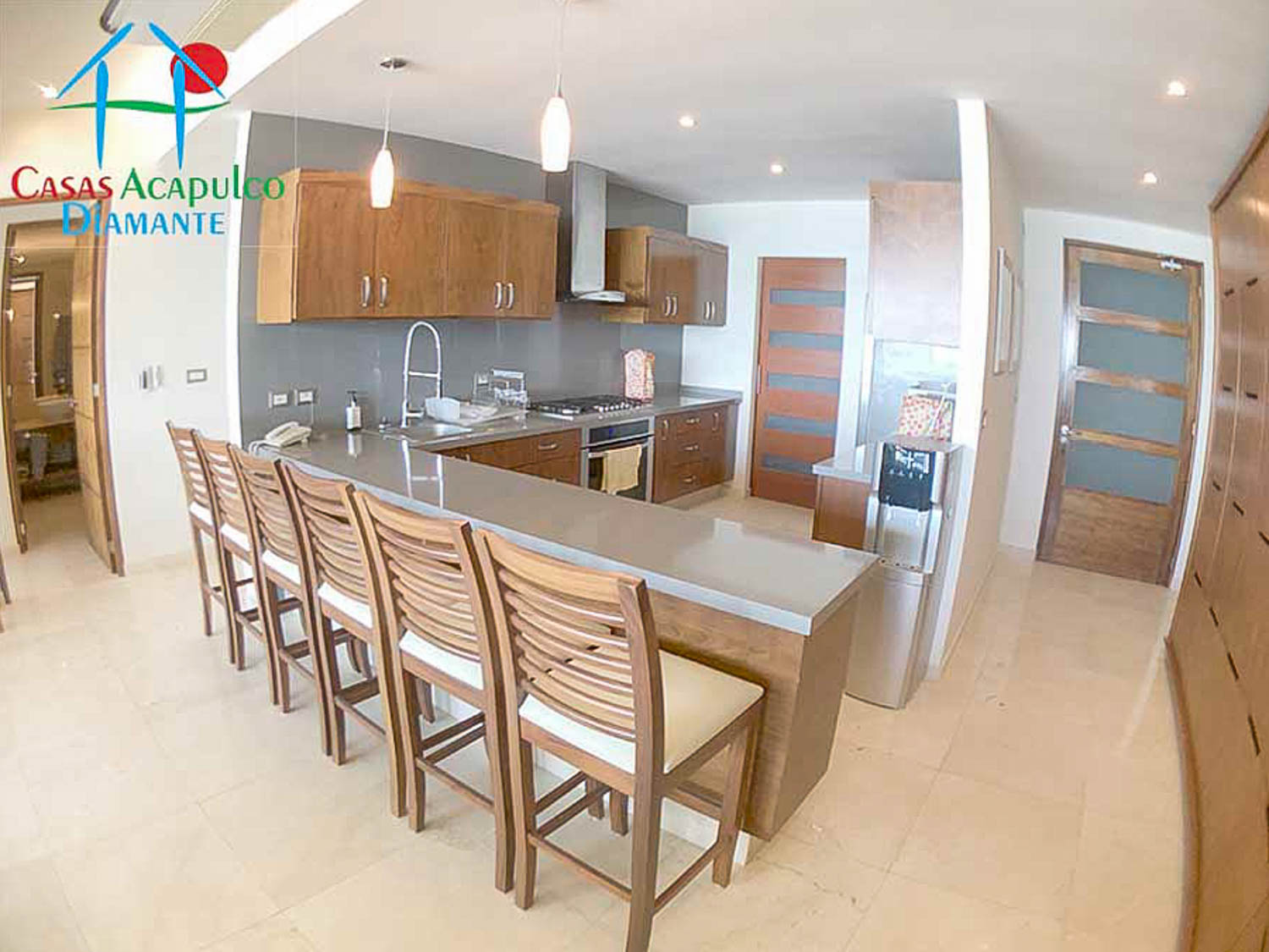 Ocean Front 406 - Cocina 1