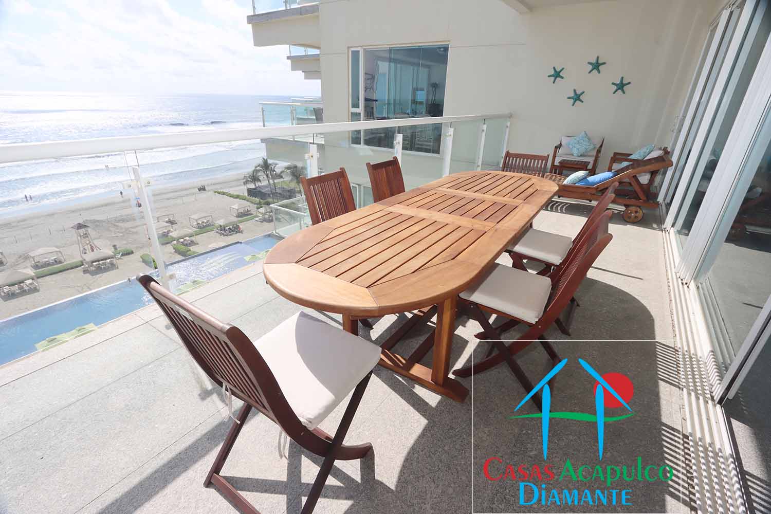 Ocean Front 605 - Terraza 1
