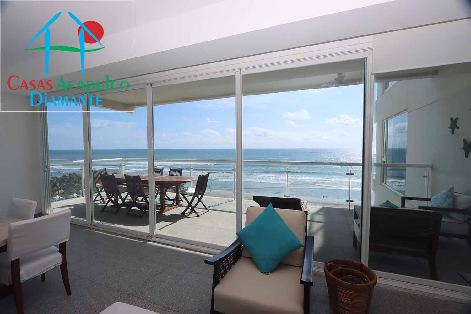 Ocean Front 605 - Terraza 2