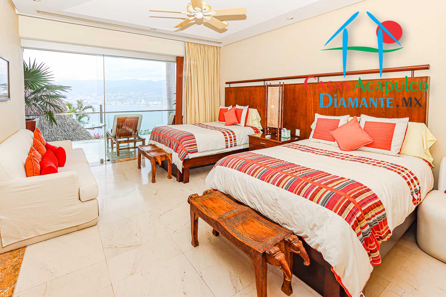 Villa Portofino - Recámara tres 1
