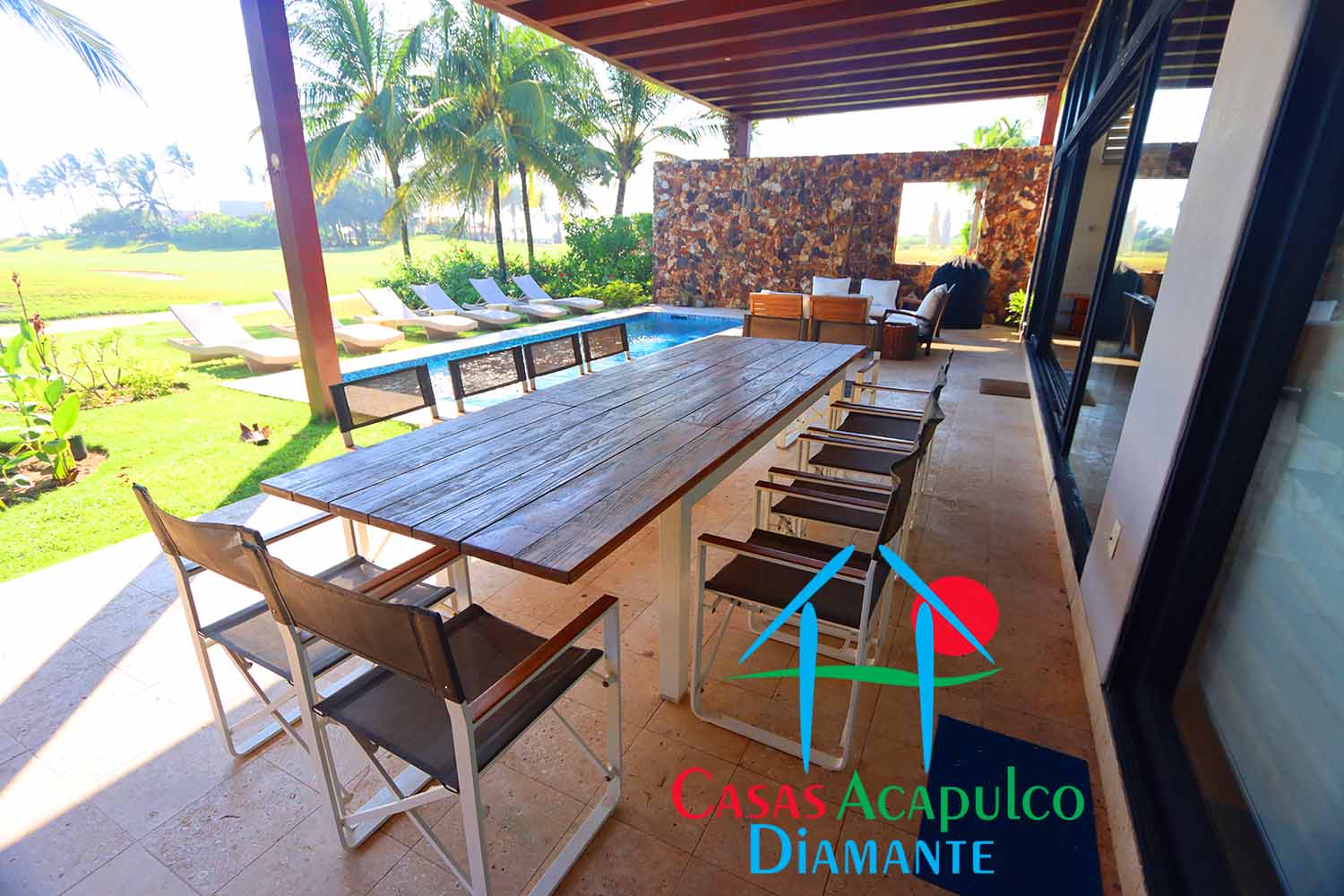 Delta 6 - Terraza, jardín y alberca 5