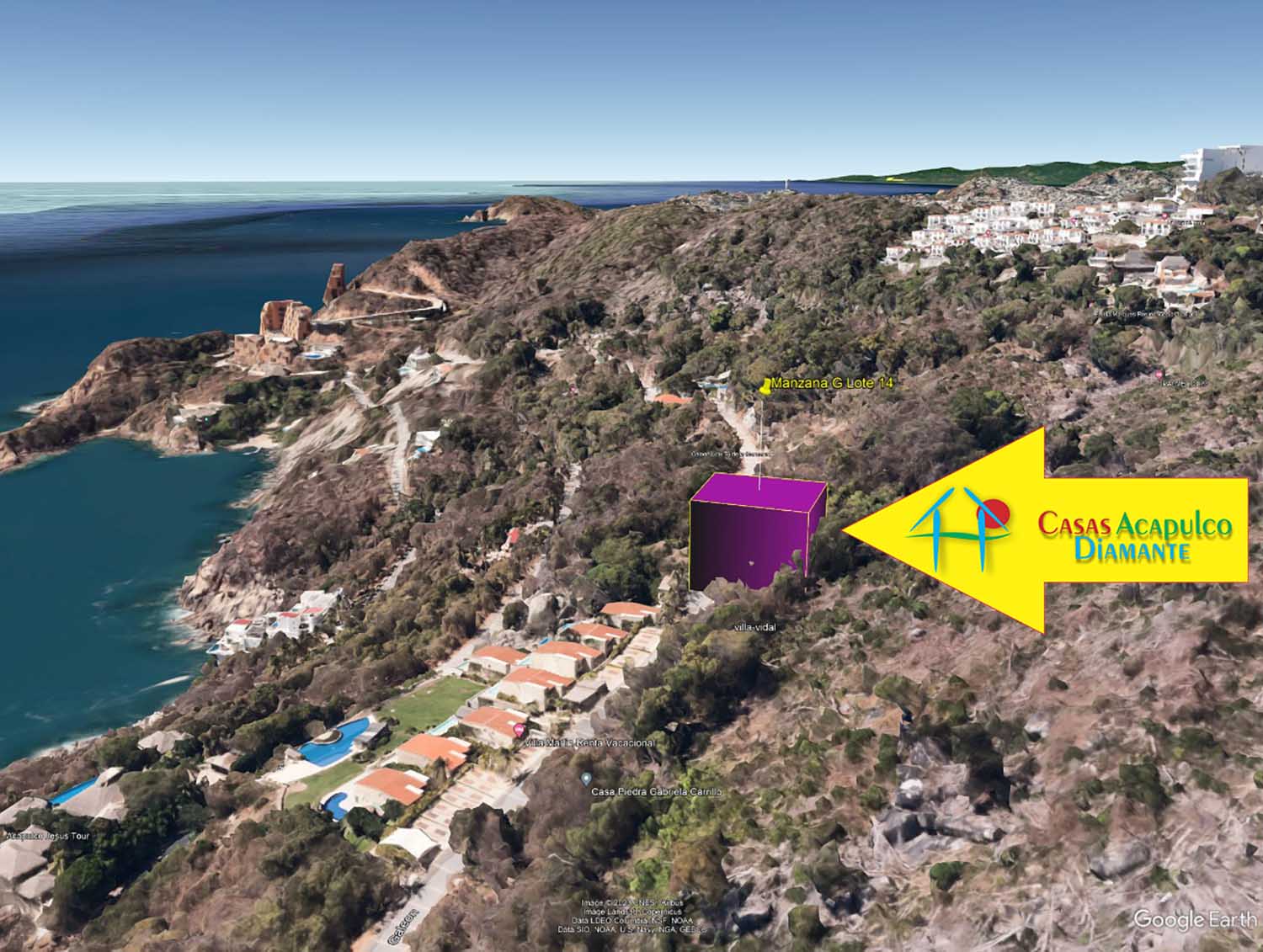 Terreno Brisas del Marqués Manzana G Lote 14 - Vista aérea 2