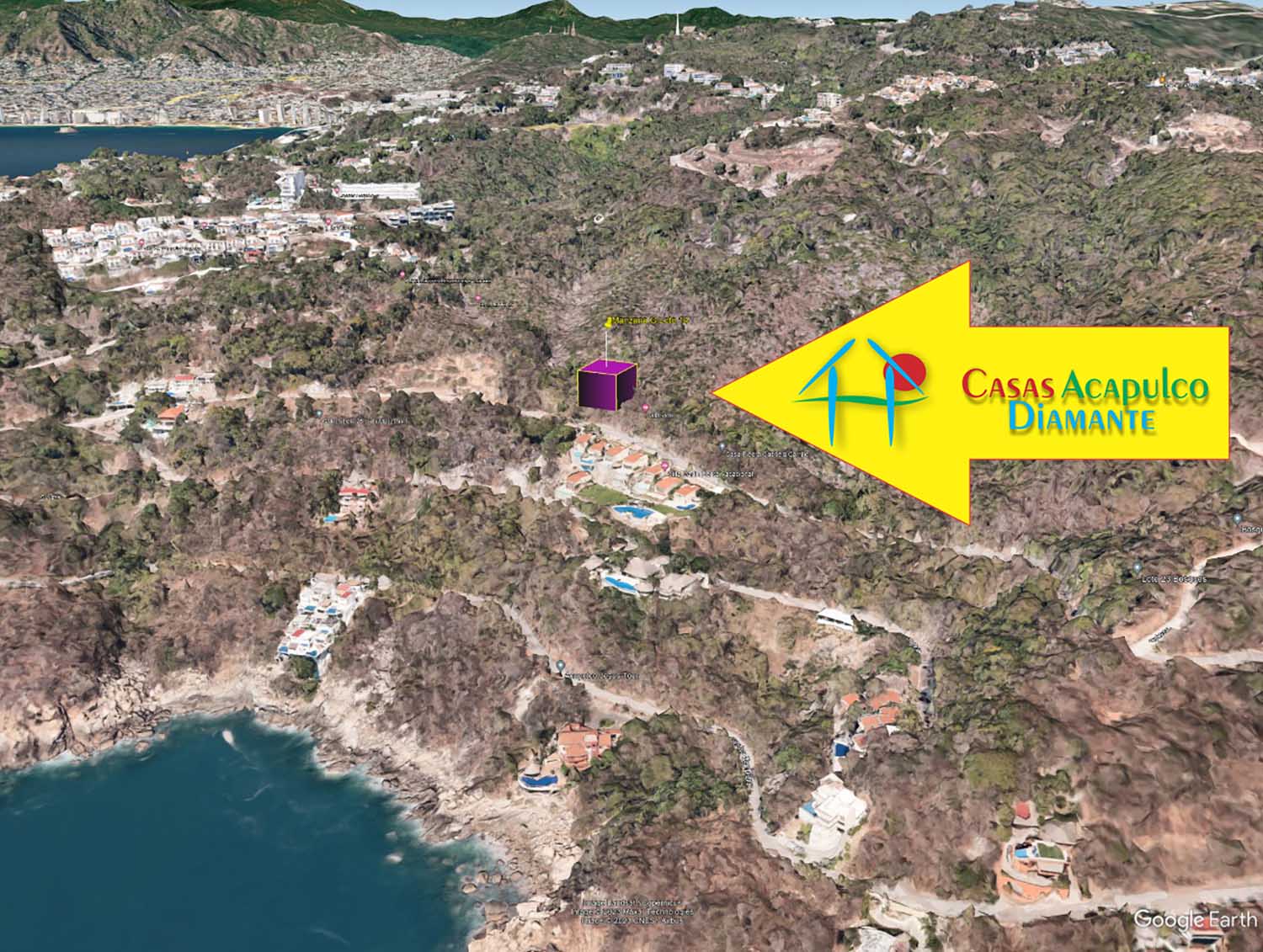 Terreno Brisas del Marqués Manzana G Lote 14 - Vista aérea 3