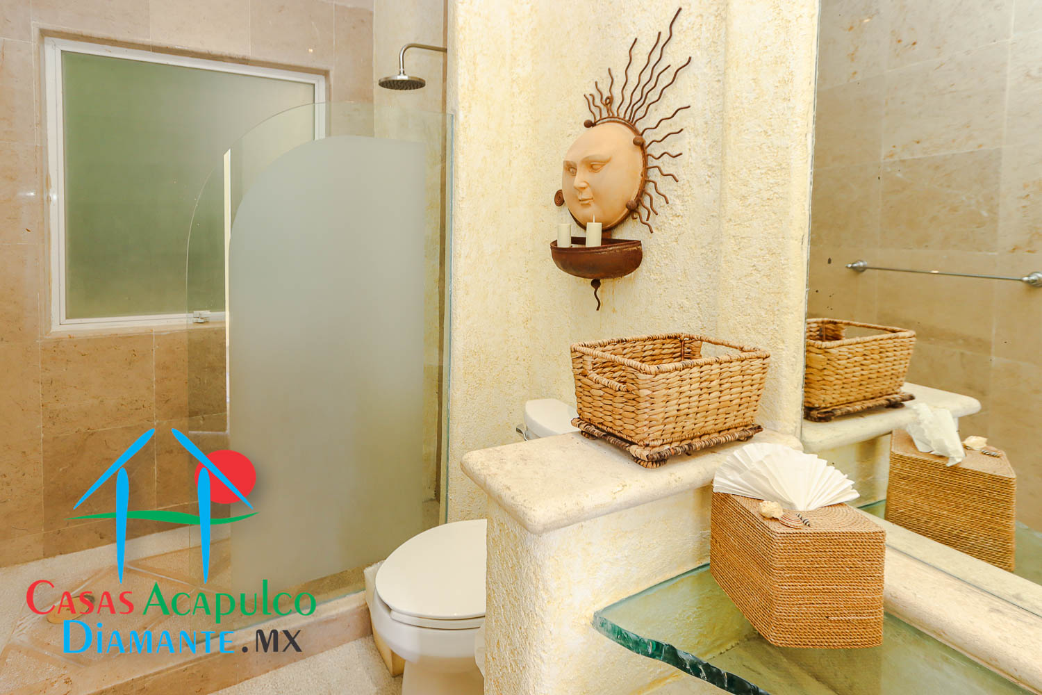 Las Brisas Villa del Sol - Baño de visitas 3