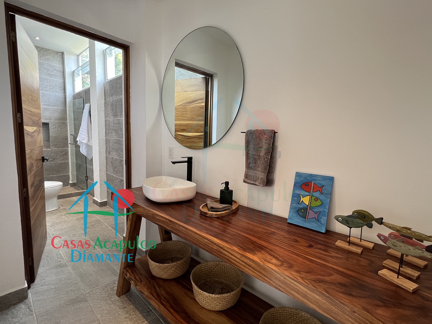 Real Diamante Paseo de las aves 4 - Baño completo de visitas 1