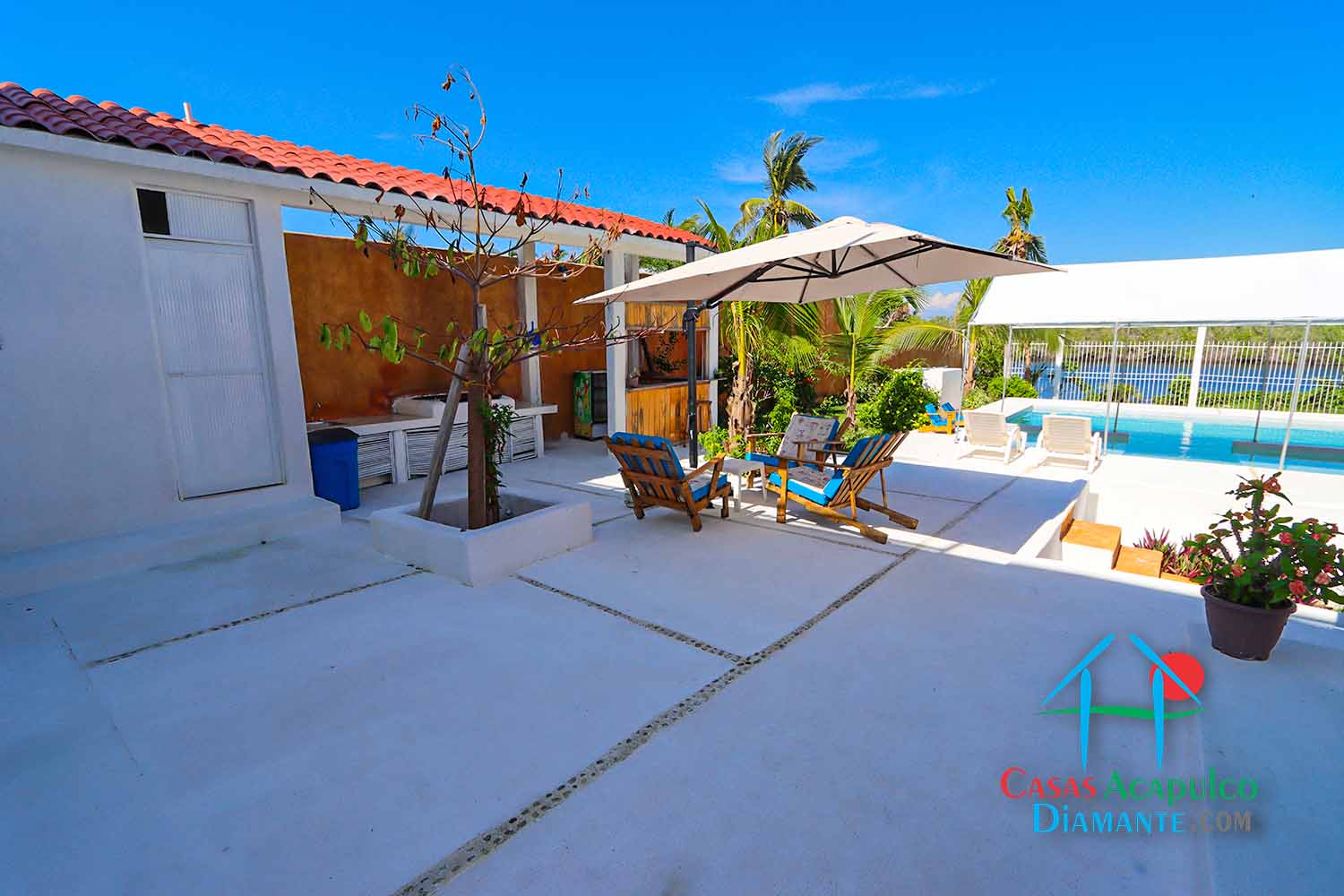 Casa Blanca Playa Encantada - Terraza 1