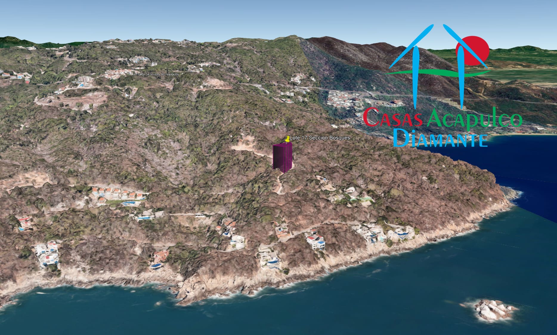 Terreno Brisas del Marqués Bosques lote 17 - Vista aérea 12