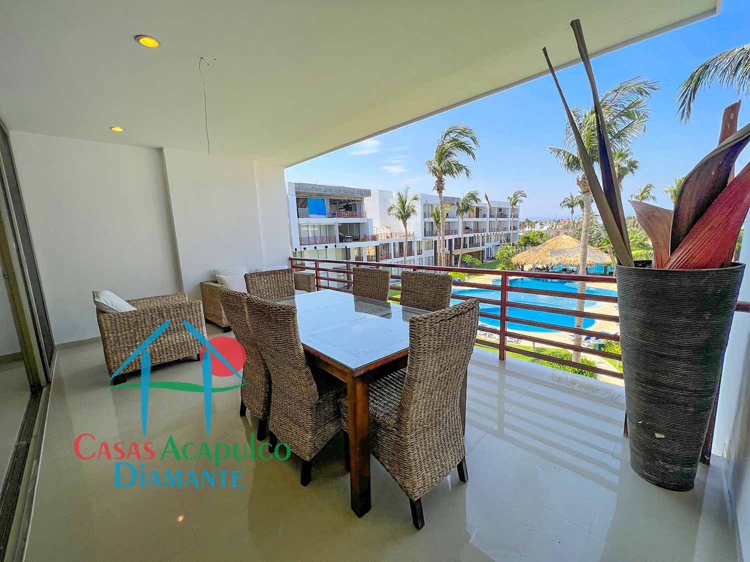 Solar Villas Resort 3 201 - Terraza 1