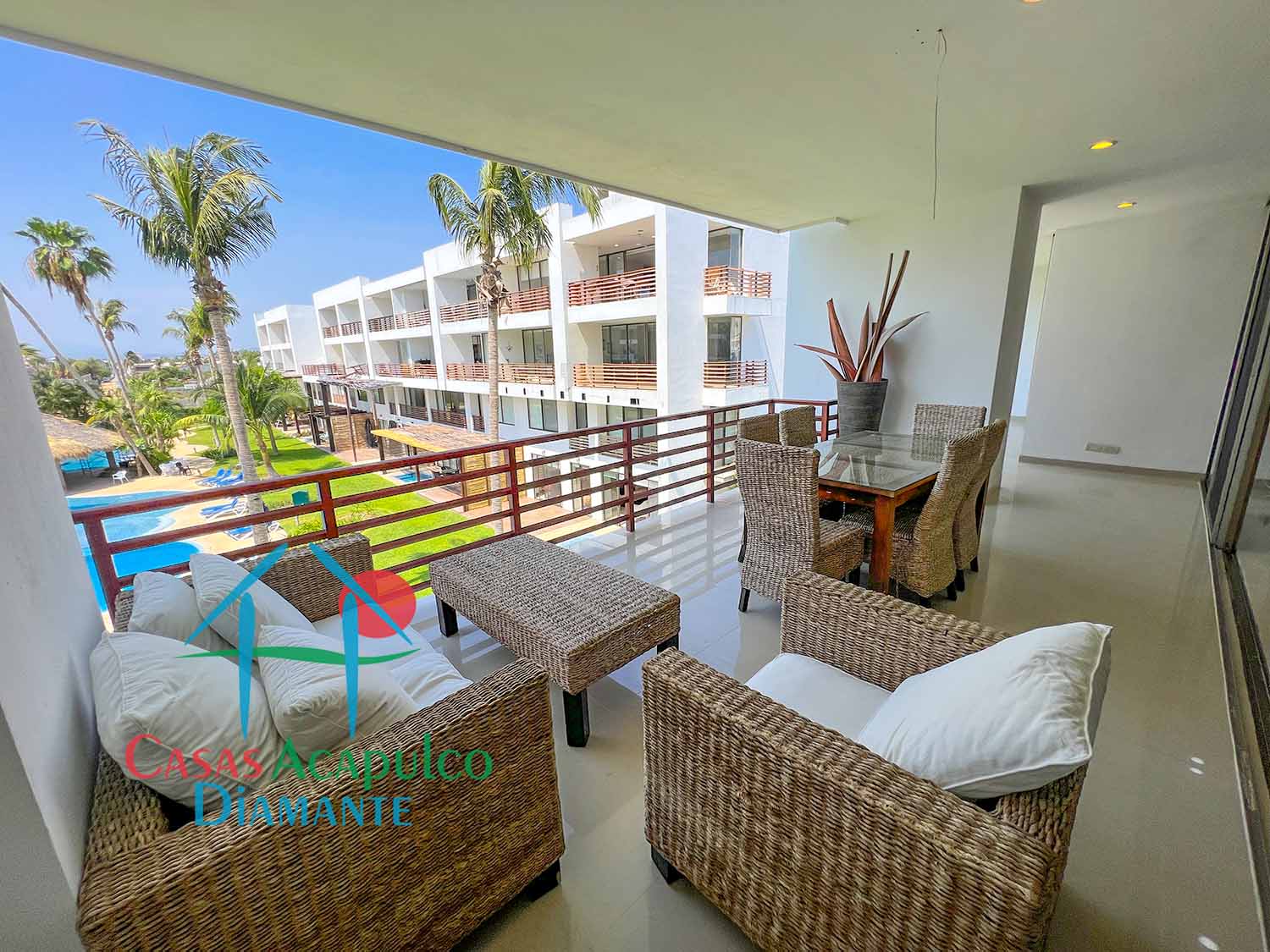 Solar Villas Resort 3 201 - Terraza 4