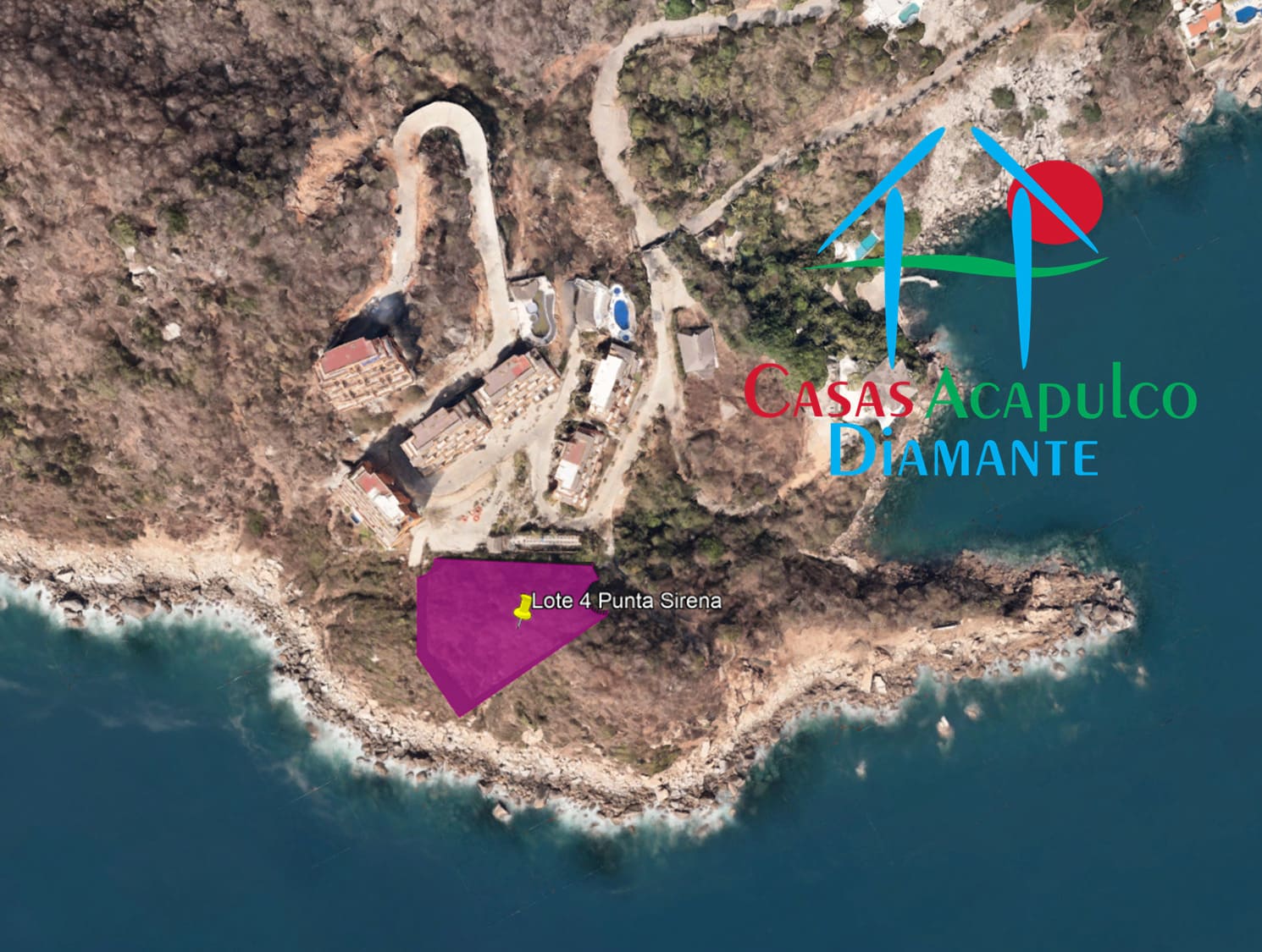 Terreno Brisas del Marqués Punta Sirena lote 4 - Vista aérea 1