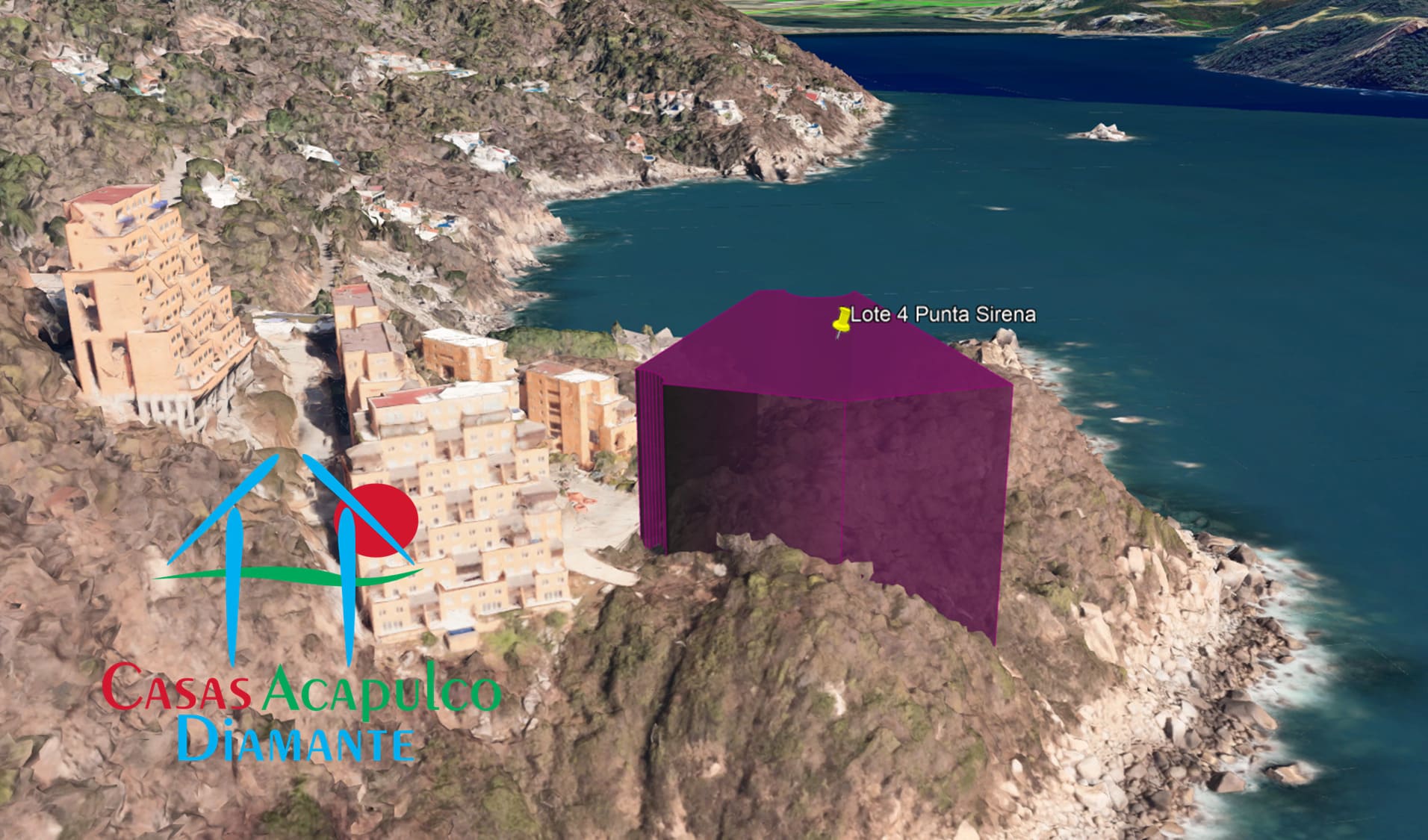 Terreno Brisas del Marqués Punta Sirena lote 4 - Vista aérea 6