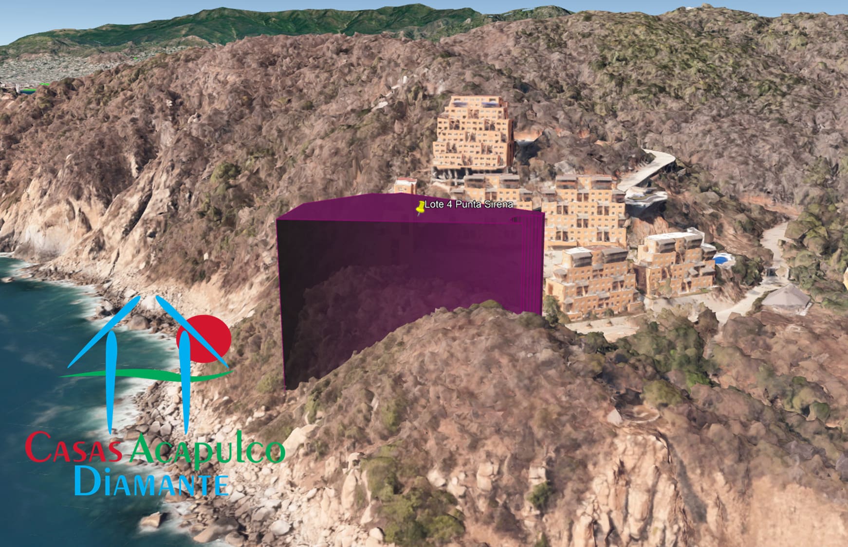 Terreno Brisas del Marqués Punta Sirena lote 4 - Vista aérea 8
