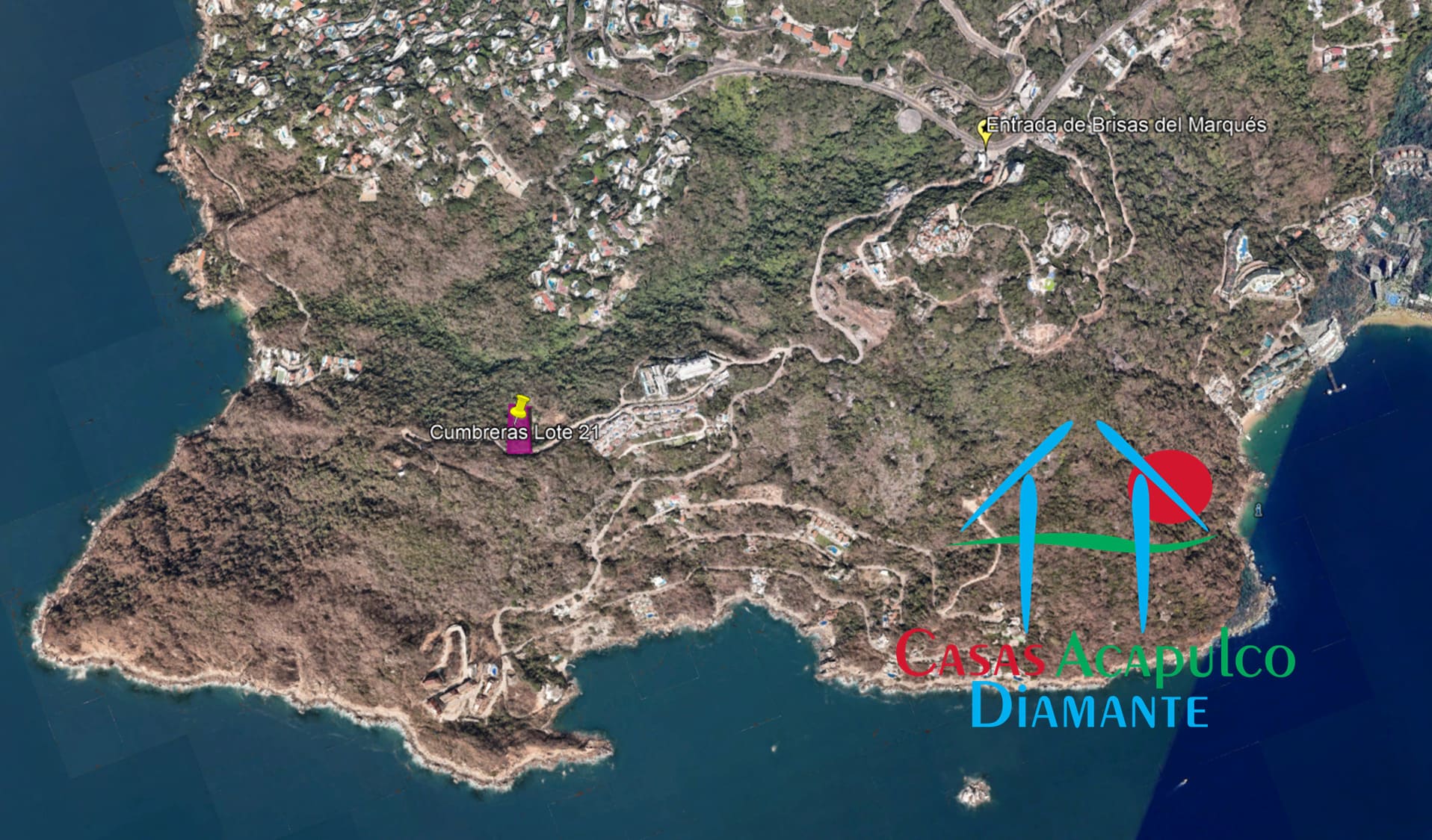 Terreno Brisas del Marqués Cumbreras Lote 21 - Vista aérea 2