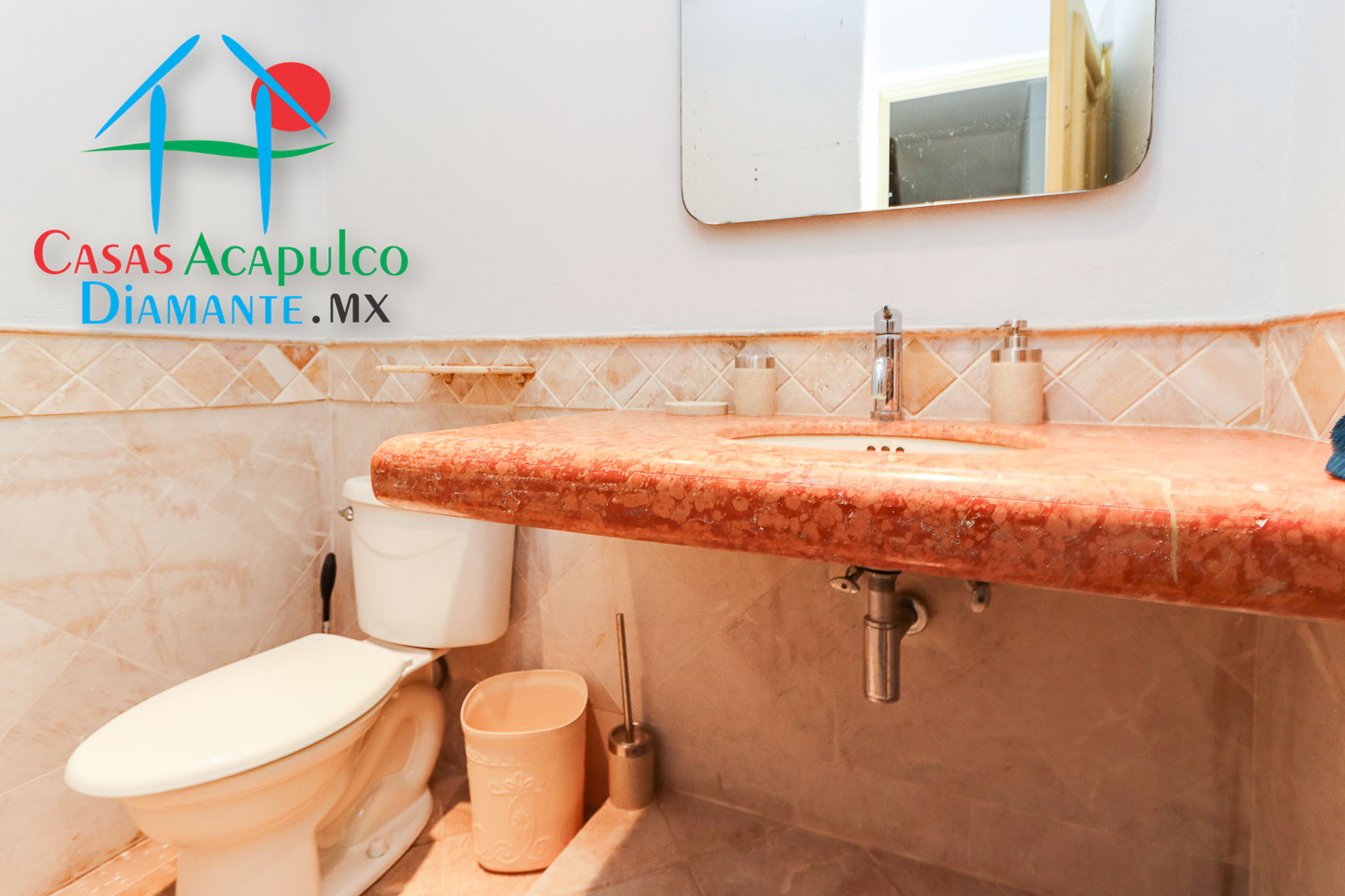 Son Vida Bonampak A 10 - Medio de baño en planta baja 1