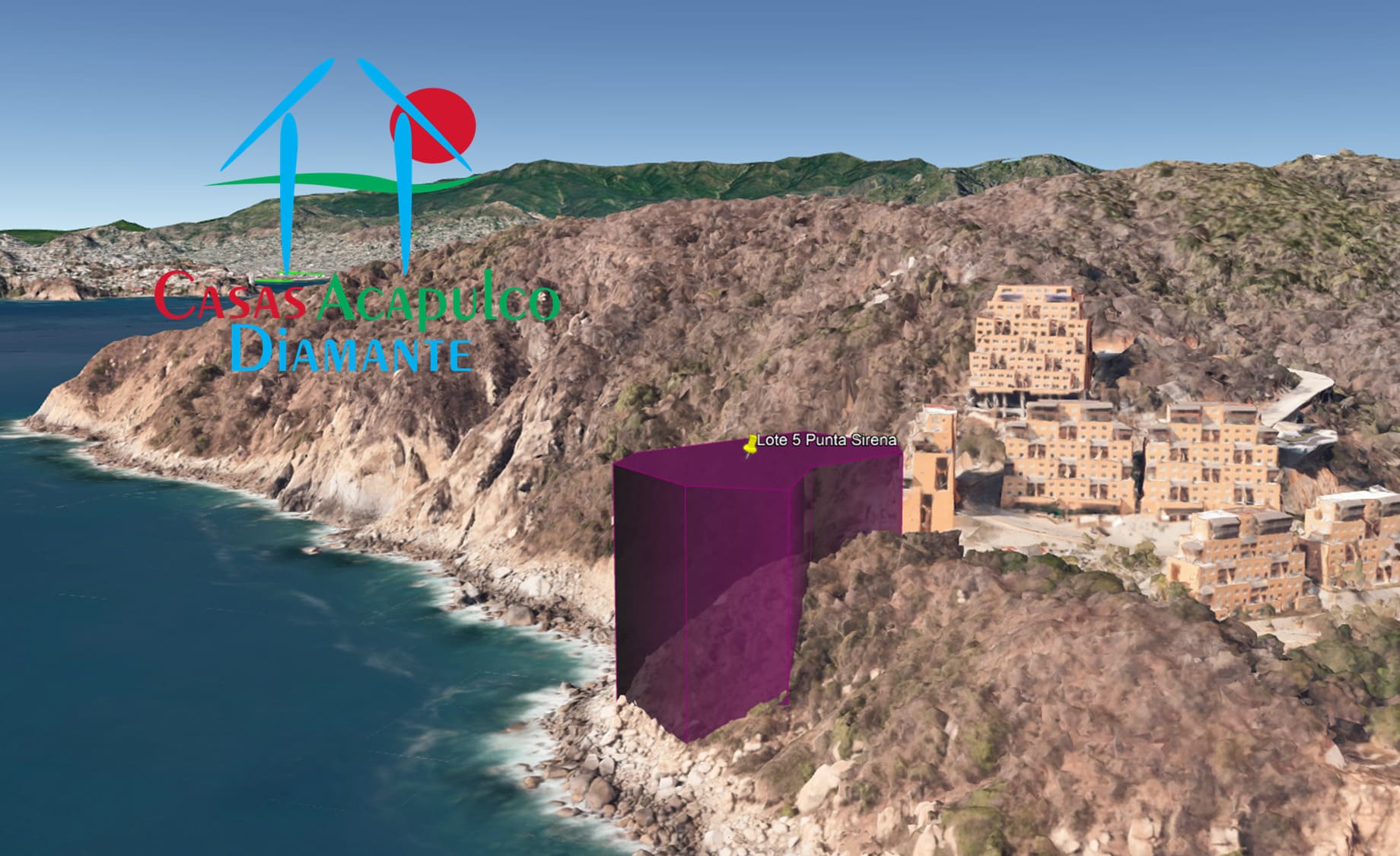 Terreno Brisas del Marqués Punta Sirena lote 5 - Vista aérea 4