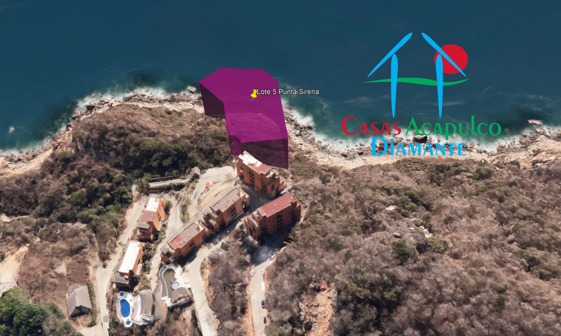 Terreno Brisas del Marqués Punta Sirena lote 5 - Vista aérea 6
