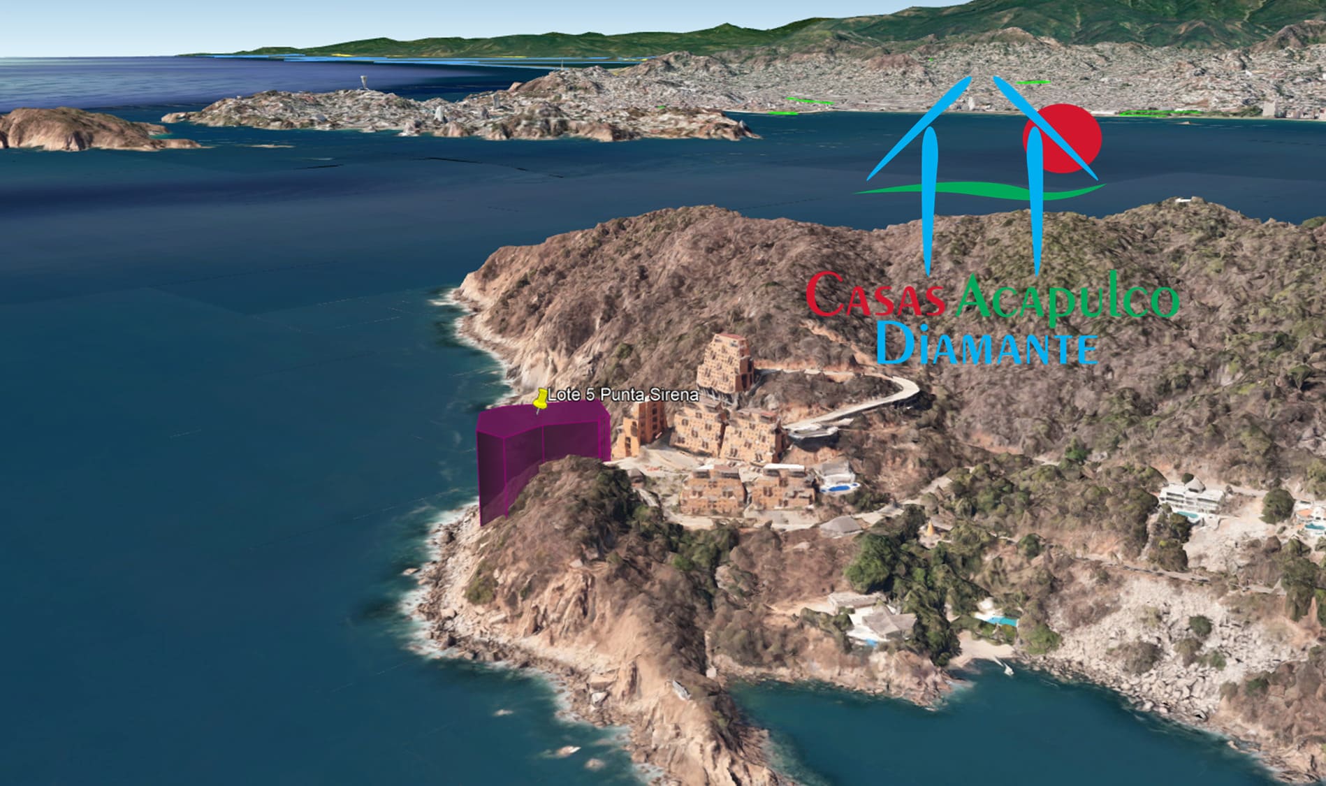 Terreno Brisas del Marqués Punta Sirena lote 5 - Vista aérea 7