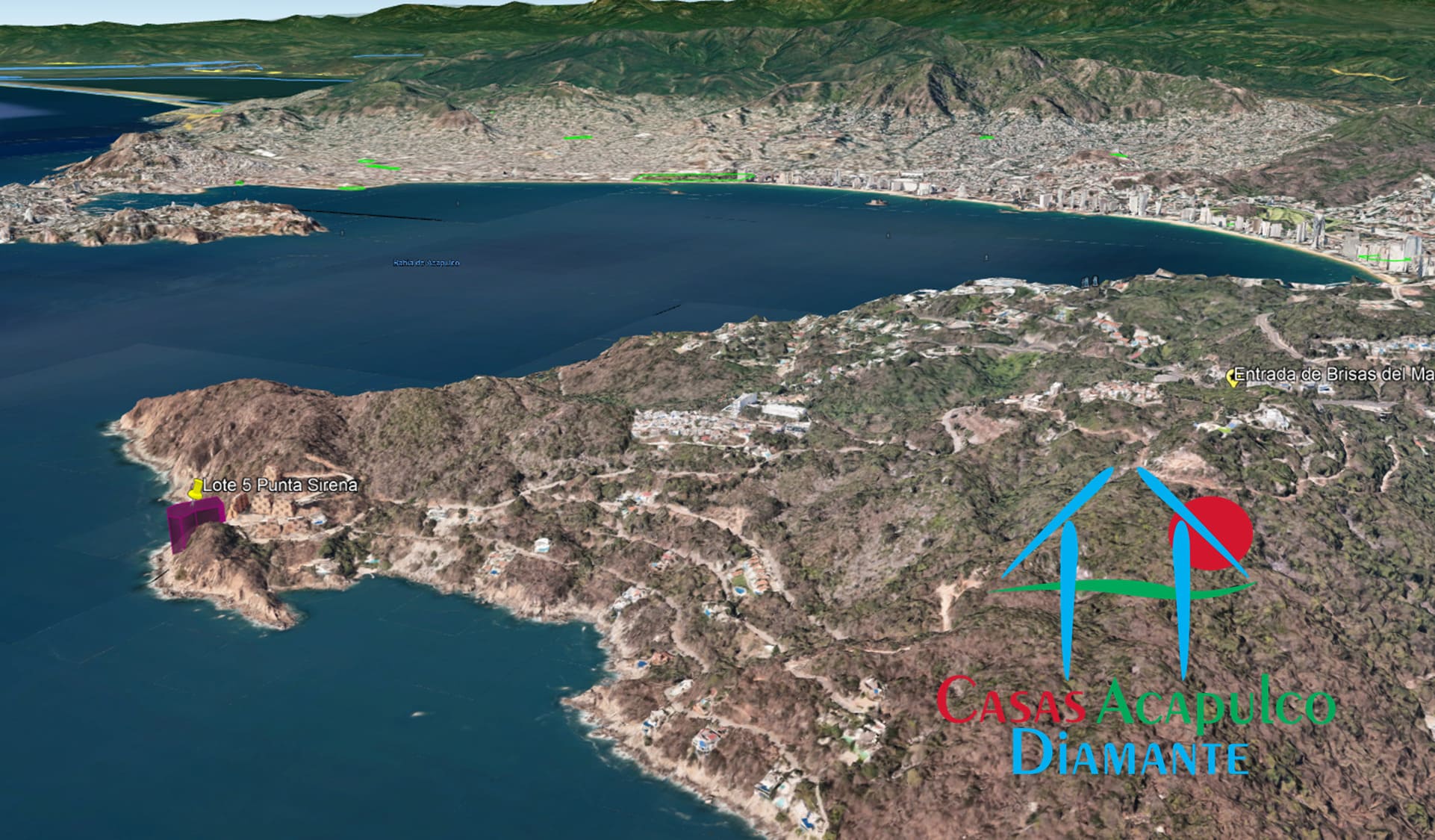 Terreno Brisas del Marqués Punta Sirena lote 5 - Vista aérea 14
