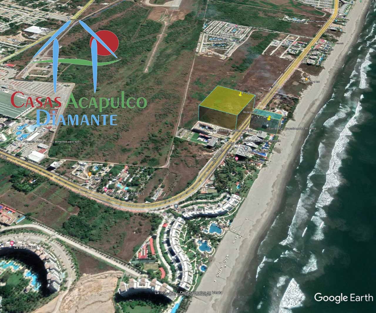Terreno Barra Vieja Fracciones FV - Vista aérea 1