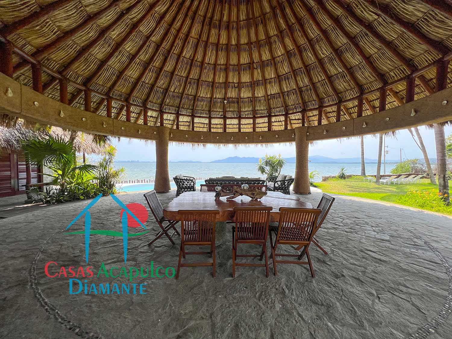 Casa Los Cocoteros - Palapa recámara máster 4