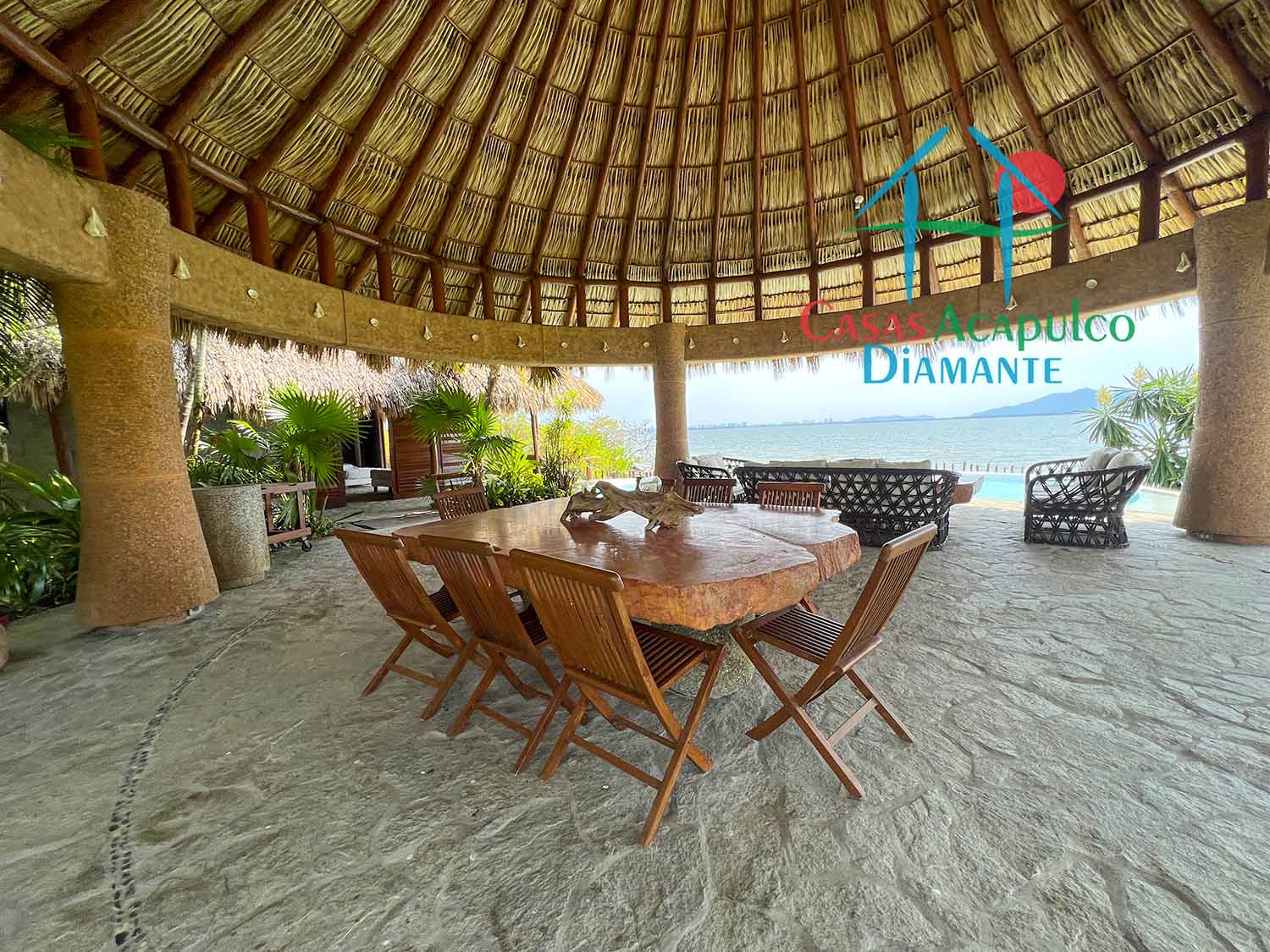 Casa Los Cocoteros - Palapa recámara máster 6