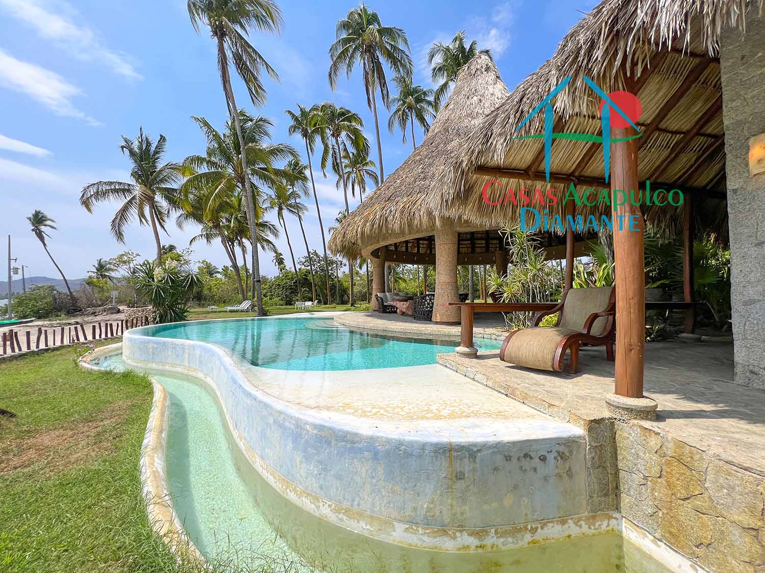 Casa Los Cocoteros - Palapa recámara máster 15