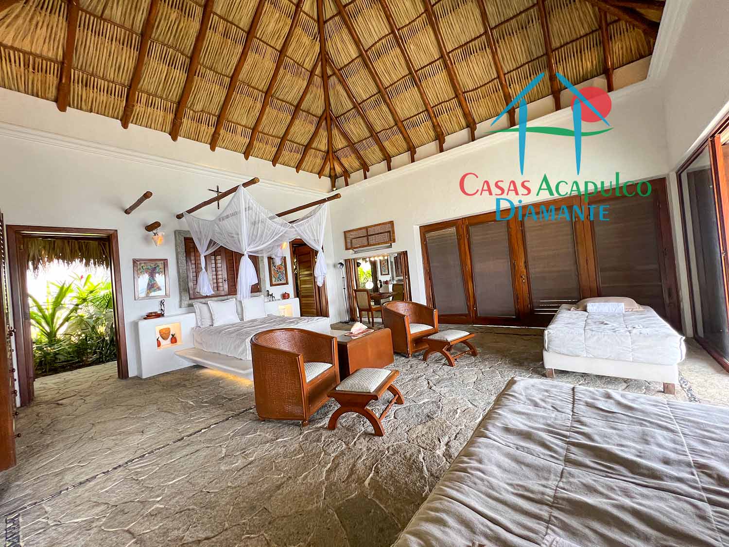 Casa Los Cocoteros - Recámara máster 1