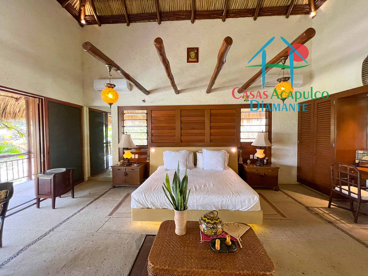 Casa Los Cocoteros - Recámara principal 1