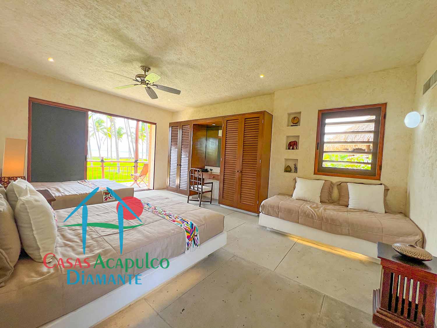 Casa Los Cocoteros - Recámara uno 1