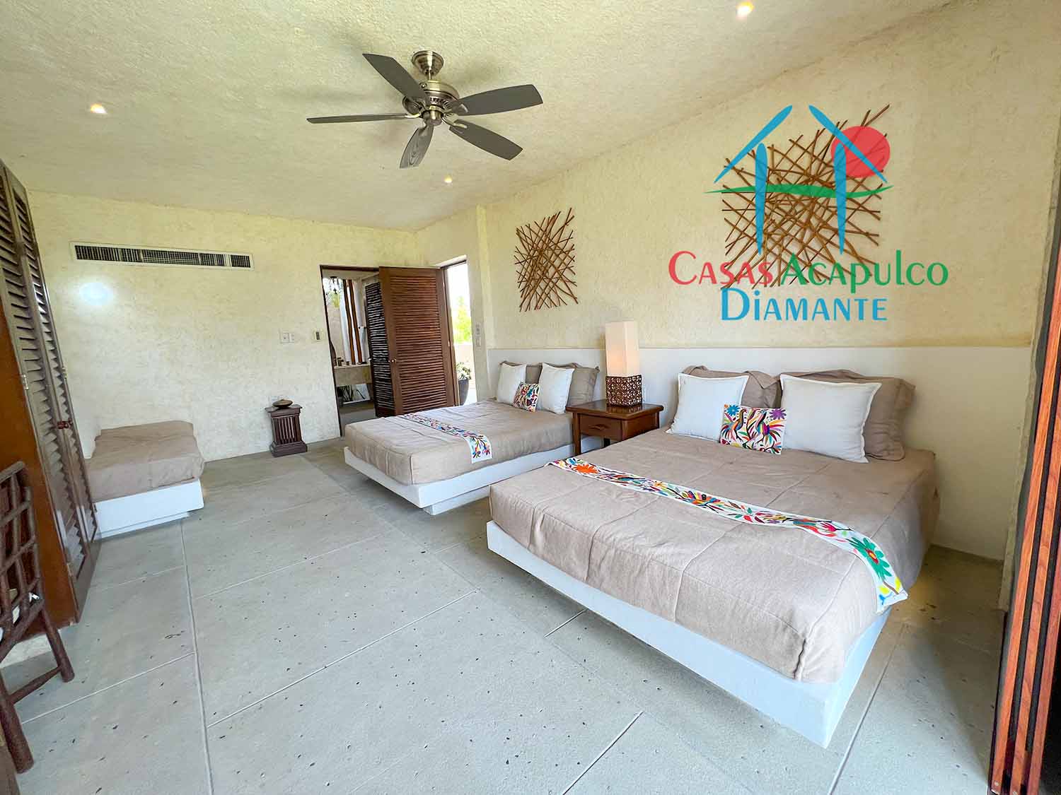 Casa Los Cocoteros - Recámara uno 4