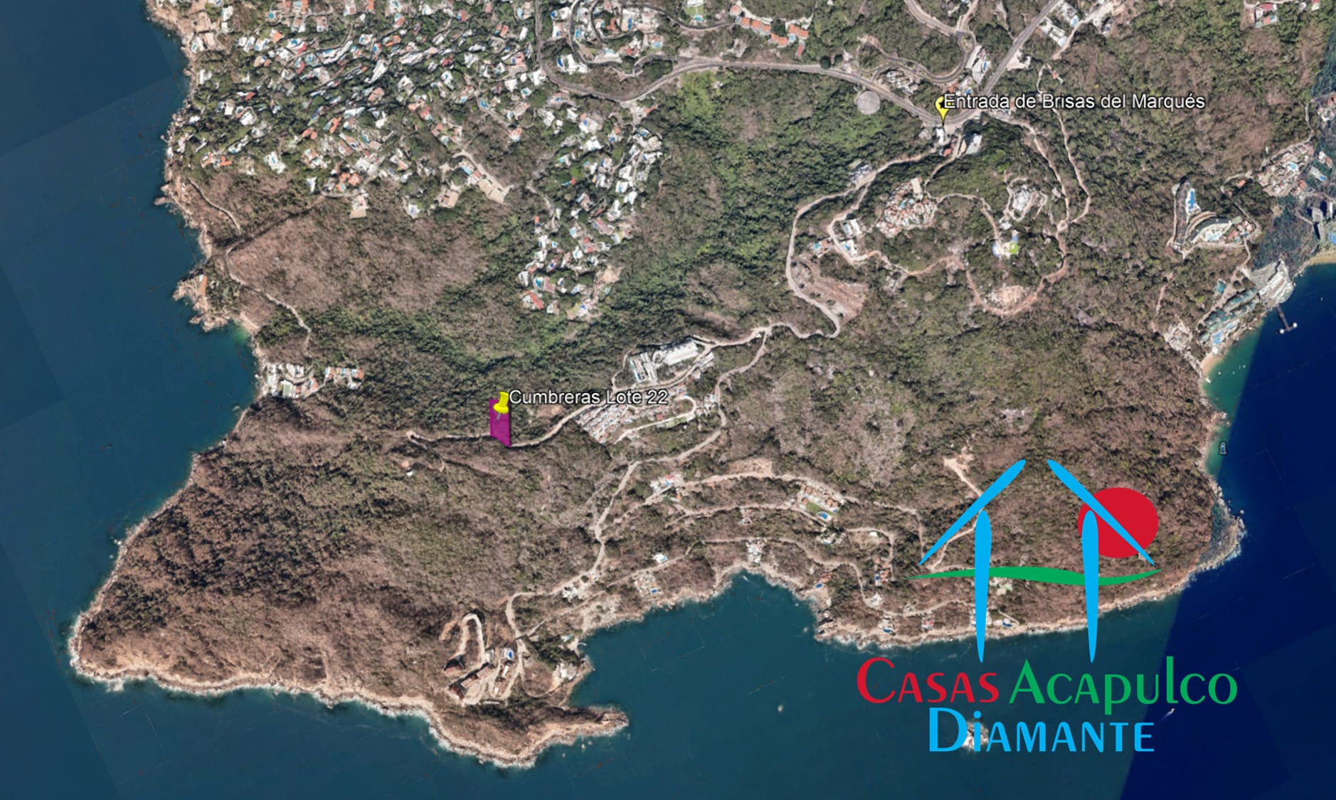 Terreno Brisas del Marqués Cumbreras Lote 22 - Vista aérea 2