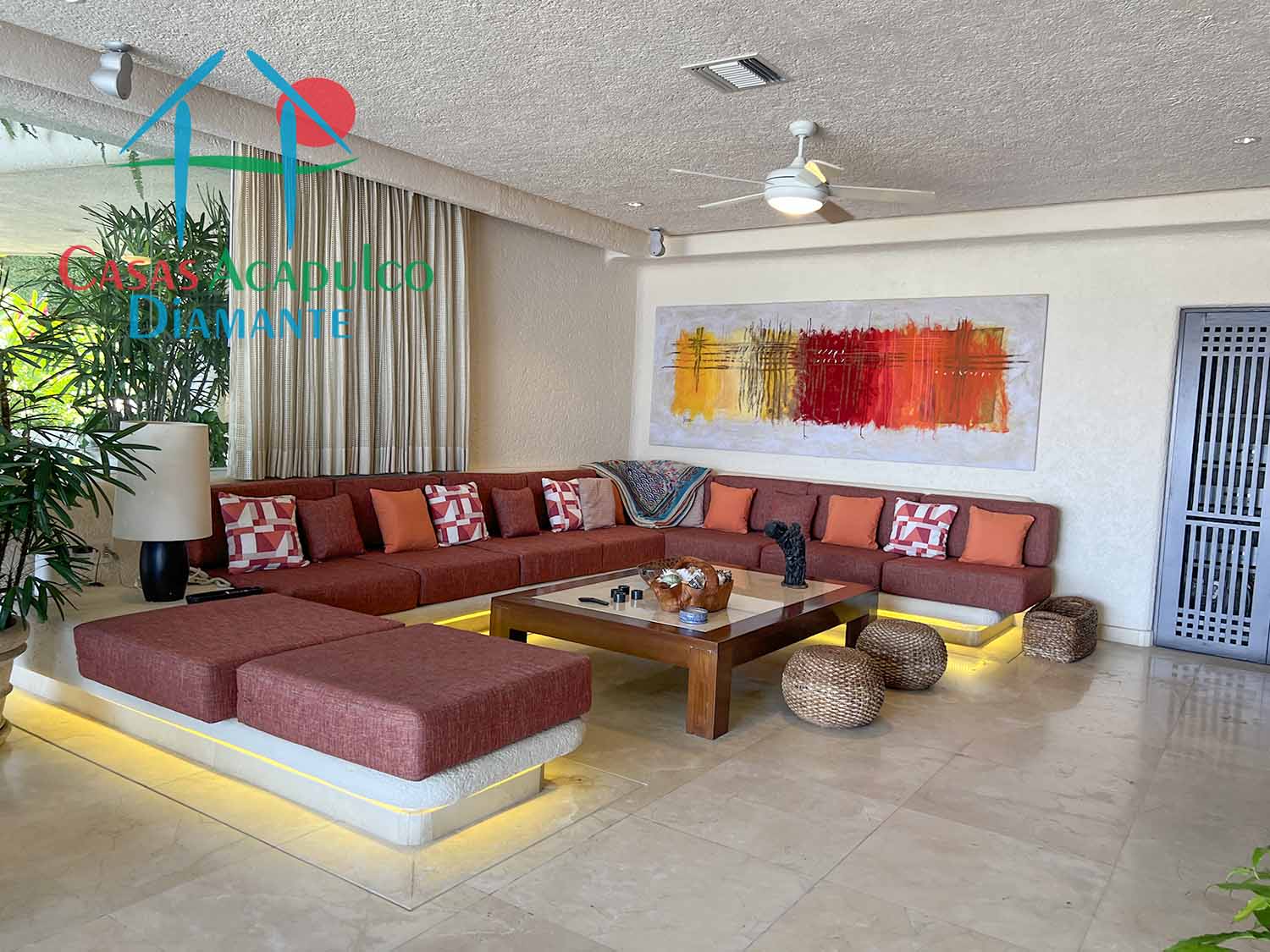 Villa Las Nubes con lote 23 - Sala de televisión 7