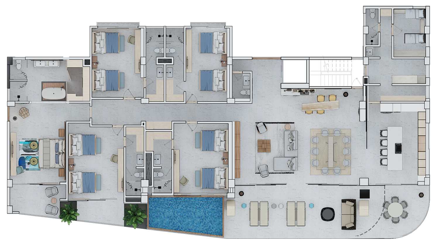 Tres Vidas Ensueño P2 - Plano 1