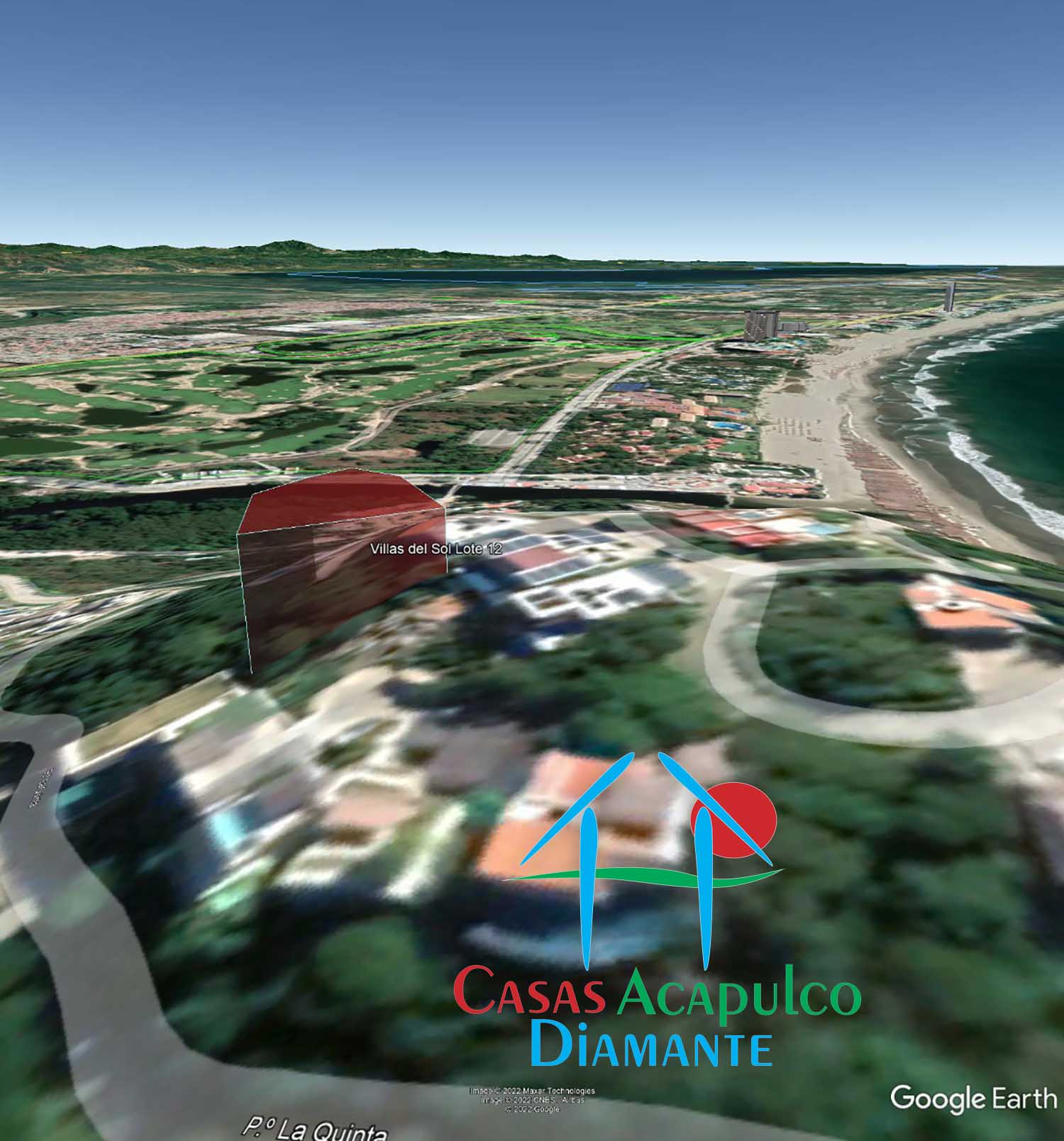 Terreno Real Diamante Villas del sol Lote 12 - Vista área 8