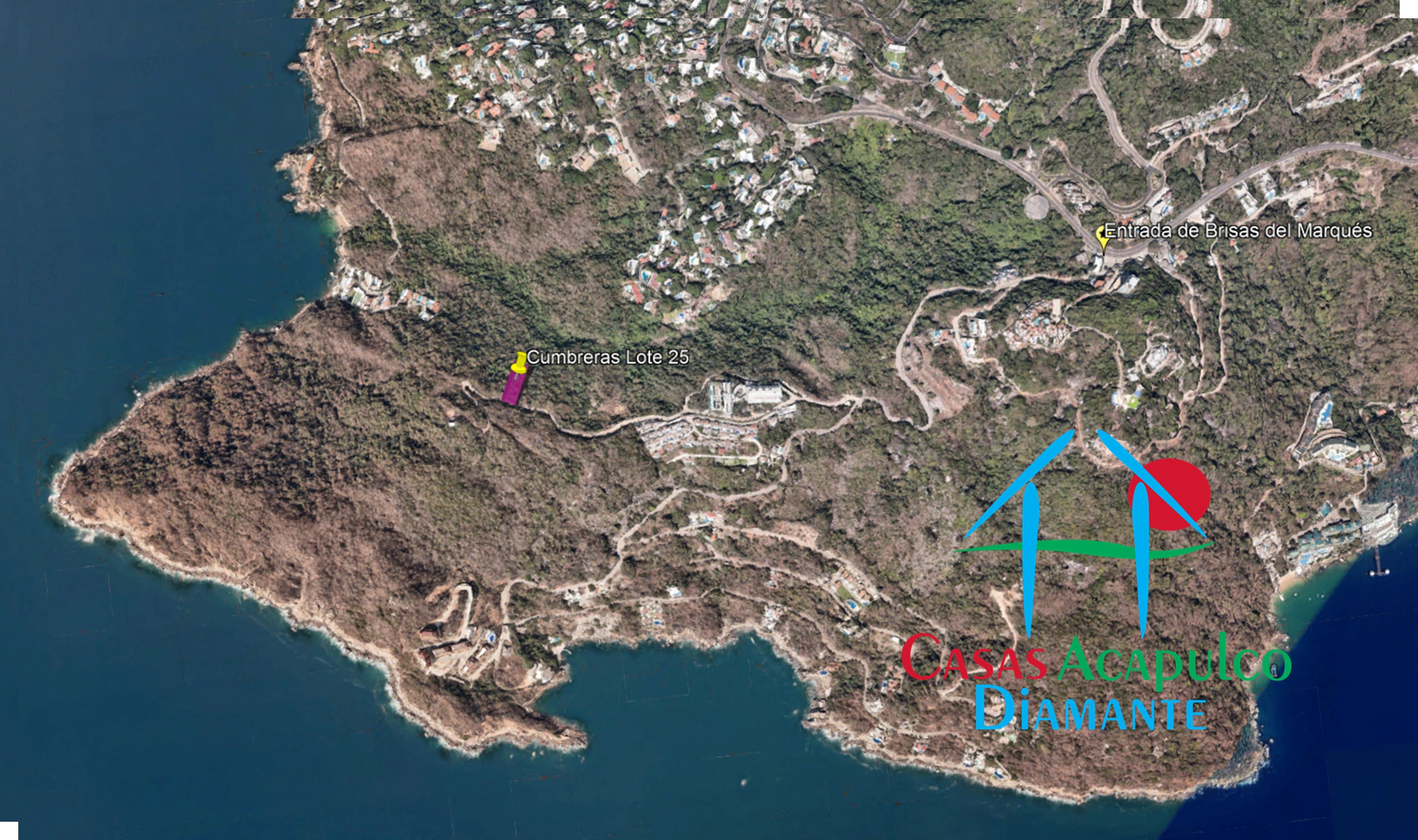 Terreno Brisas del Marqués Cumbreras Lote 25 - Vista aérea 2