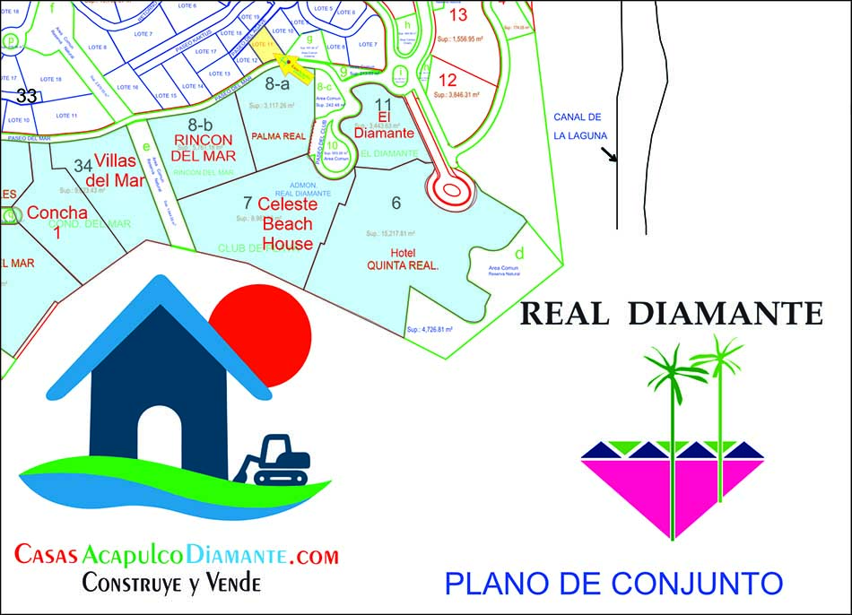 Terreno Paseo del Agave - Planos Real Diamante 1