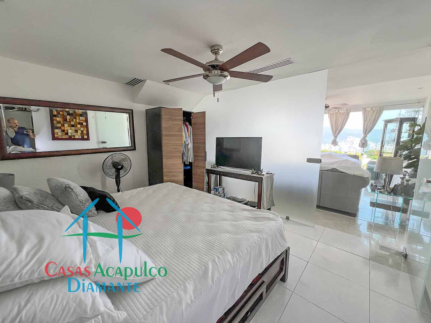 Brisas Diamante suite 62 - Recámara principal 1