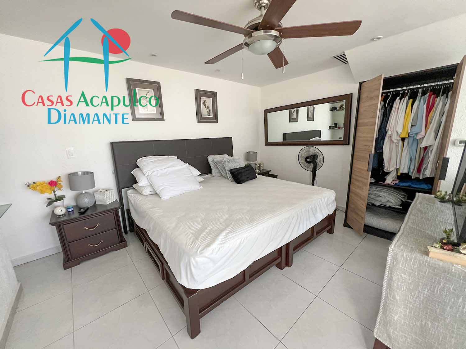Brisas Diamante suite 62 - Recámara principal 2