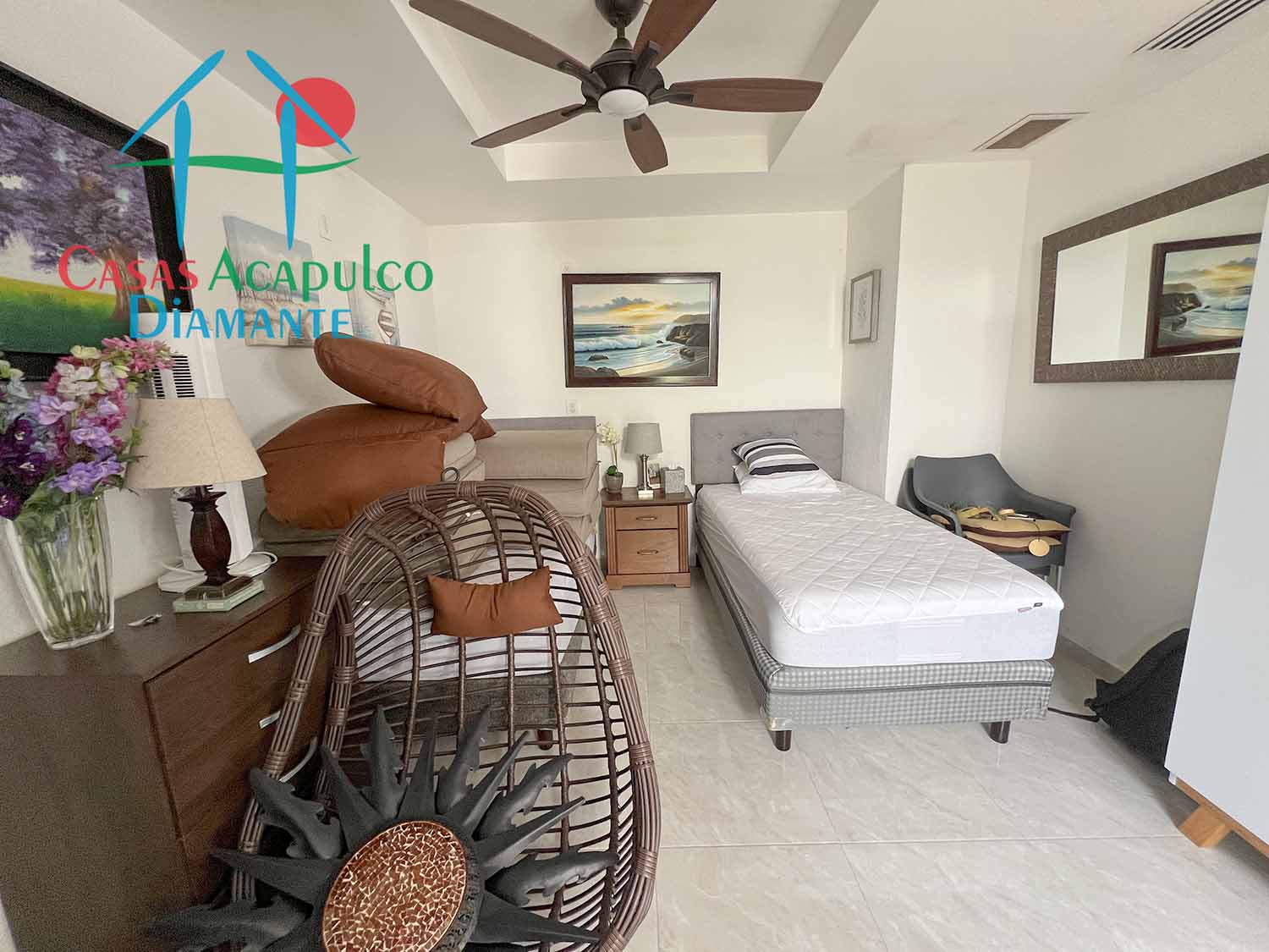 Brisas Diamante suite 62 - Recámara uno 2