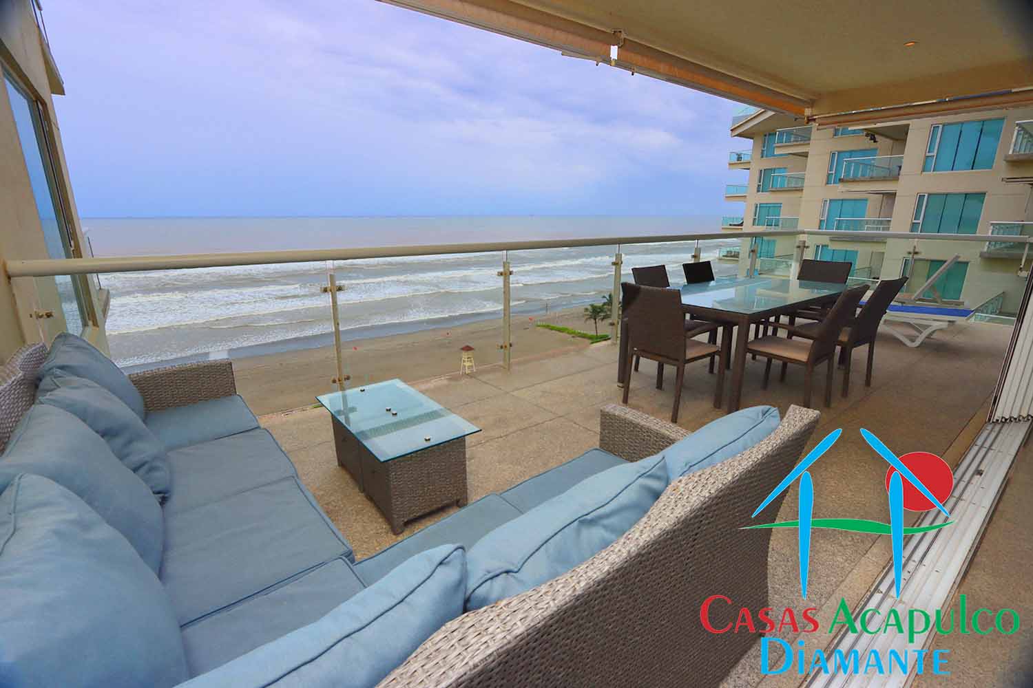 Ocean Front 708 - Terraza 1