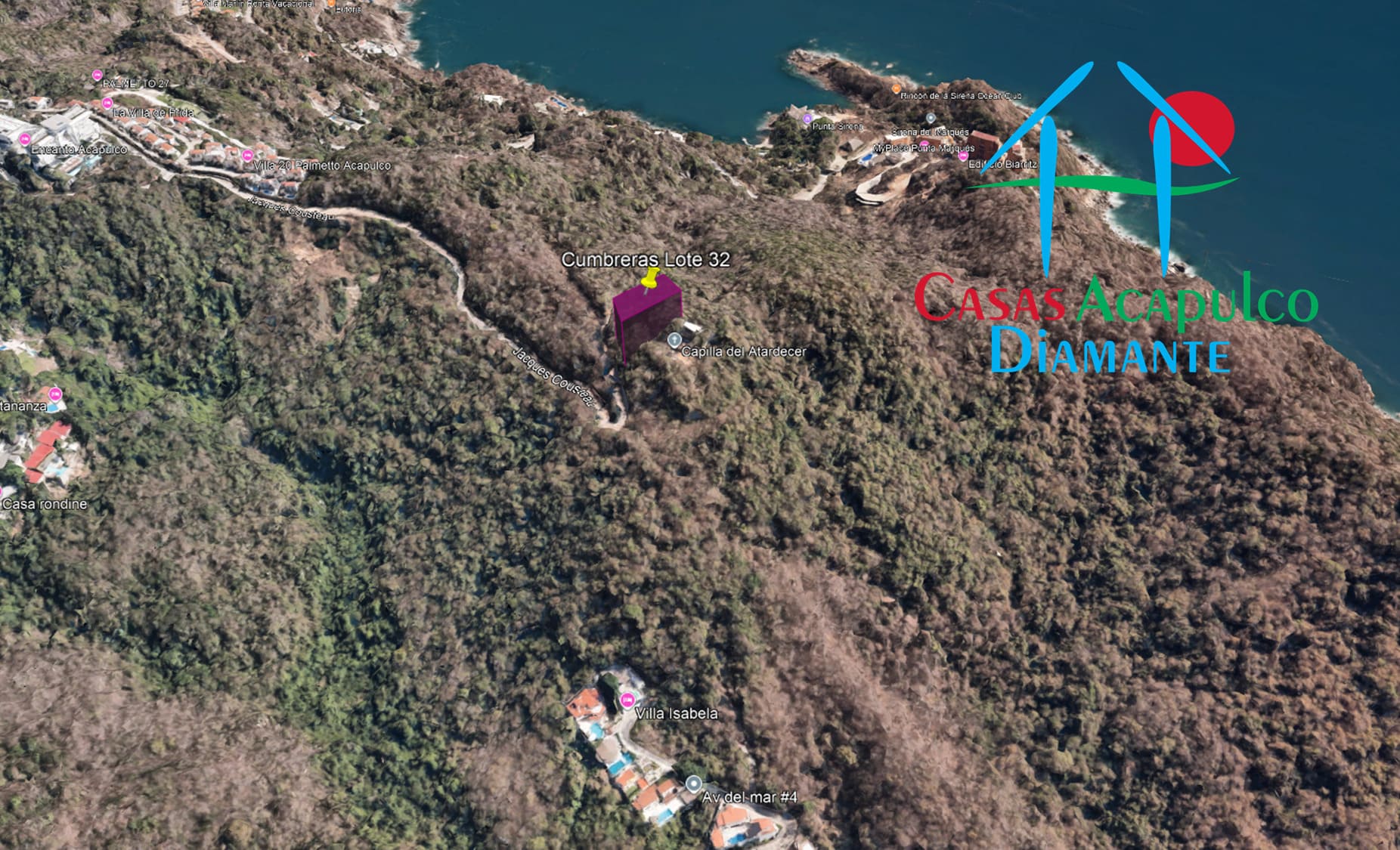 Terreno Brisas del Marqués Cumbreras Lote 32 - Vista aérea 3